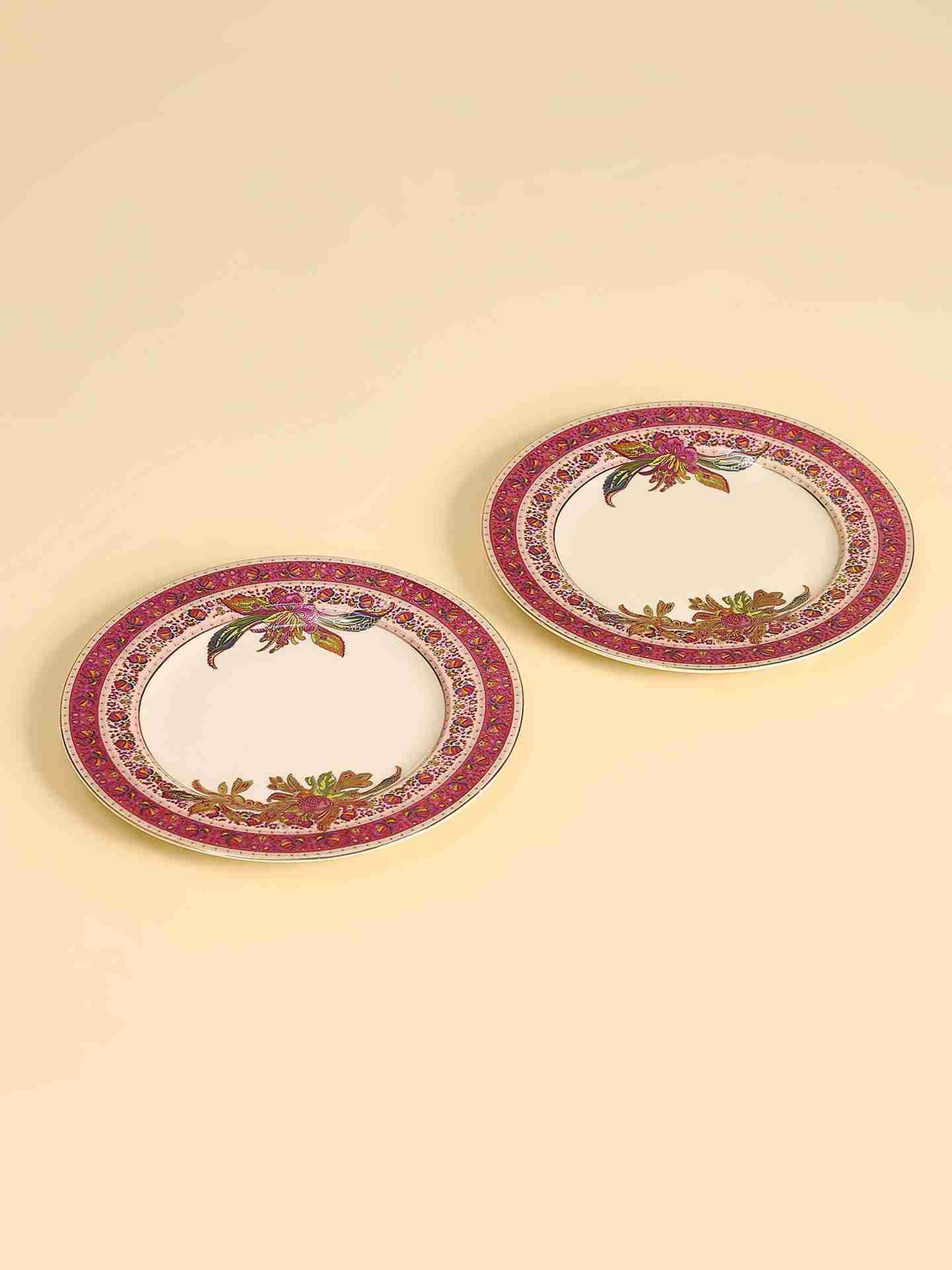 Multicolor Babushka Dinner Plate