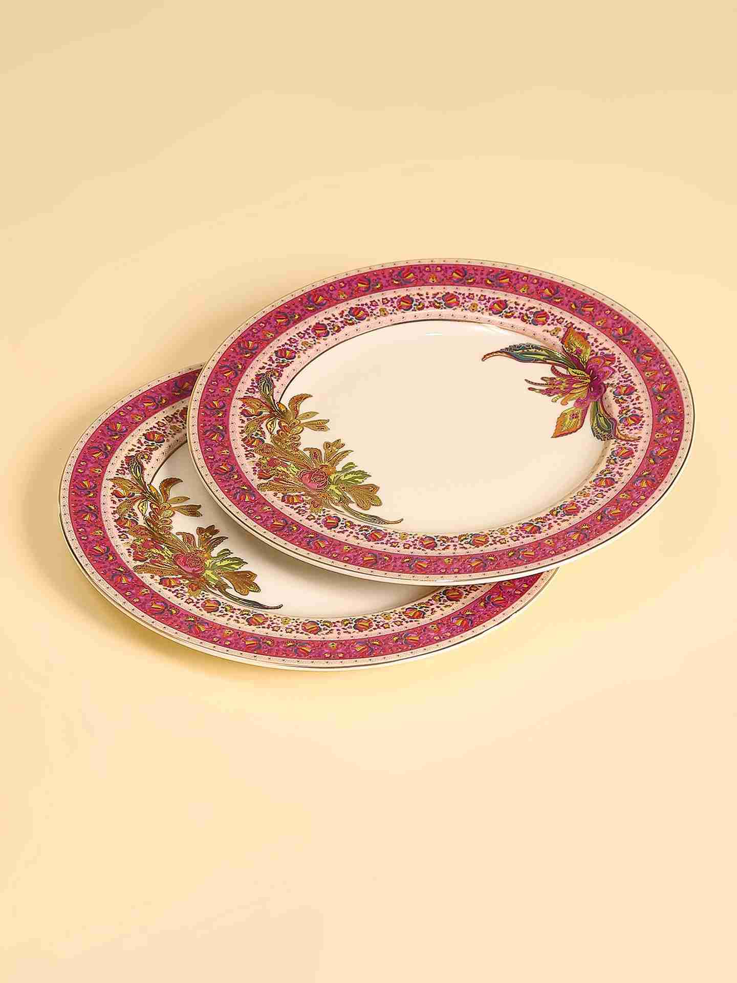 Multicolor Babushka Dinner Plate