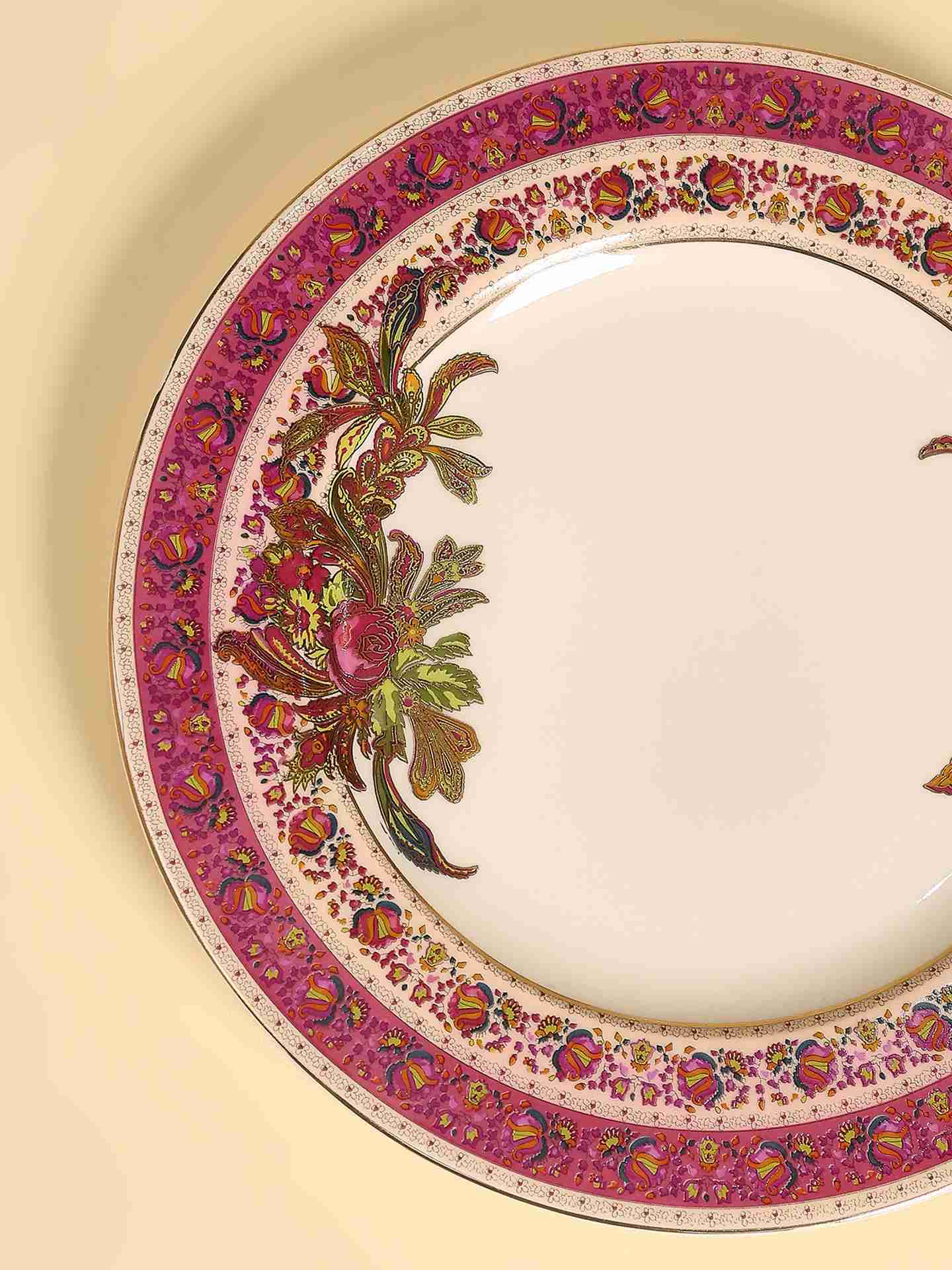 Multicolor Babushka Dinner Plate