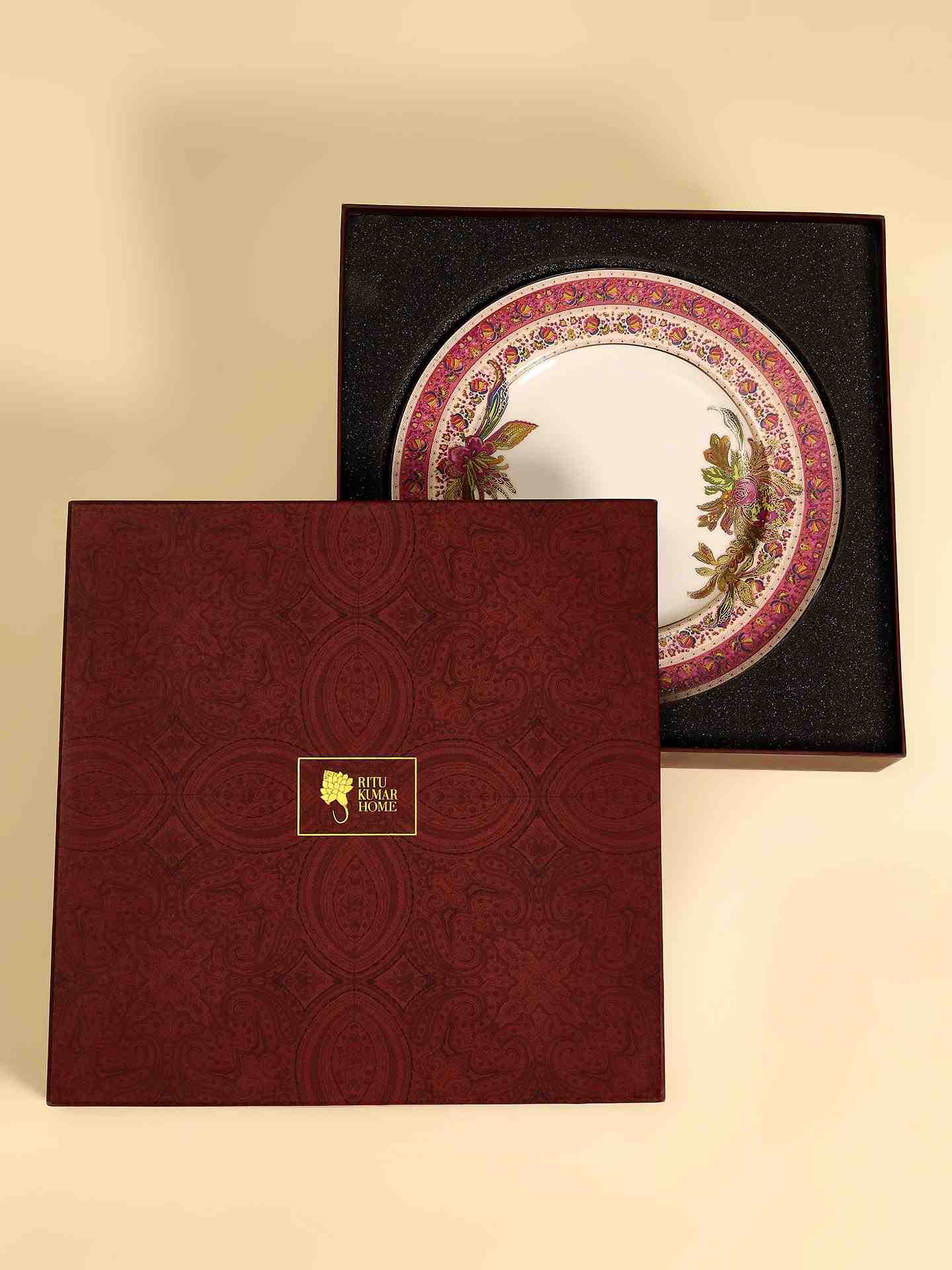 Multicolor Babushka Dinner Plate