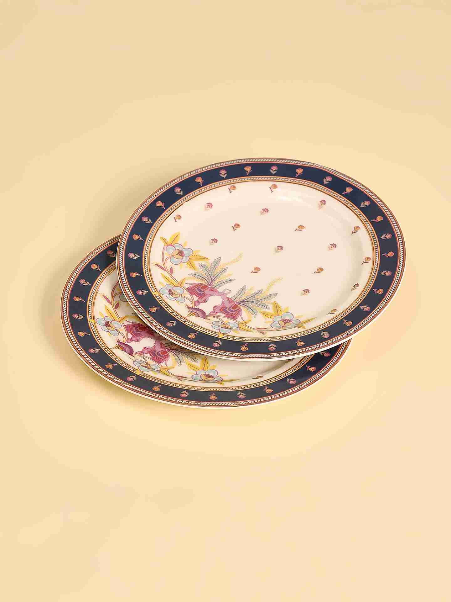 Navy Fantasia Side Plate