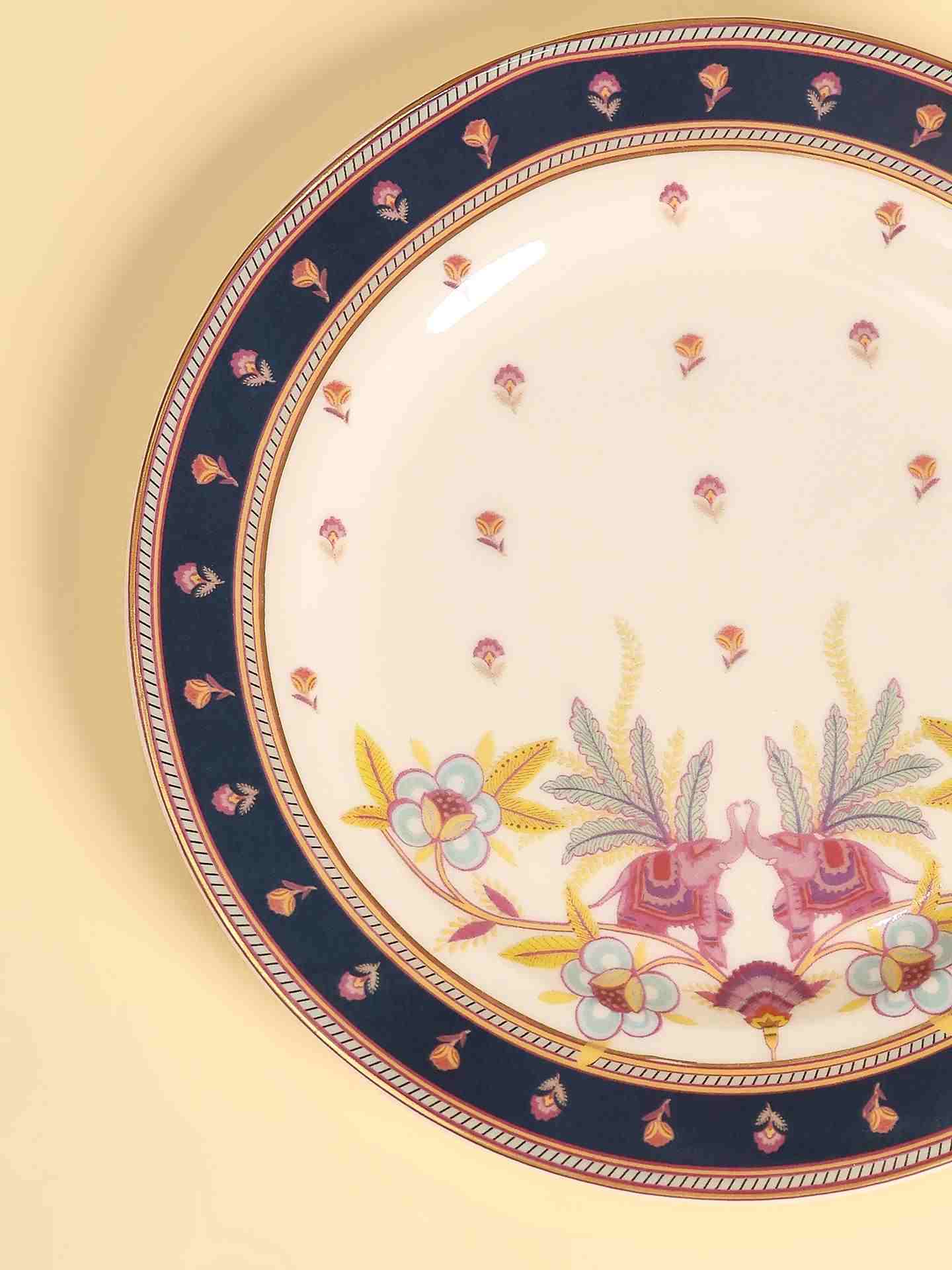 Navy Fantasia Side Plate