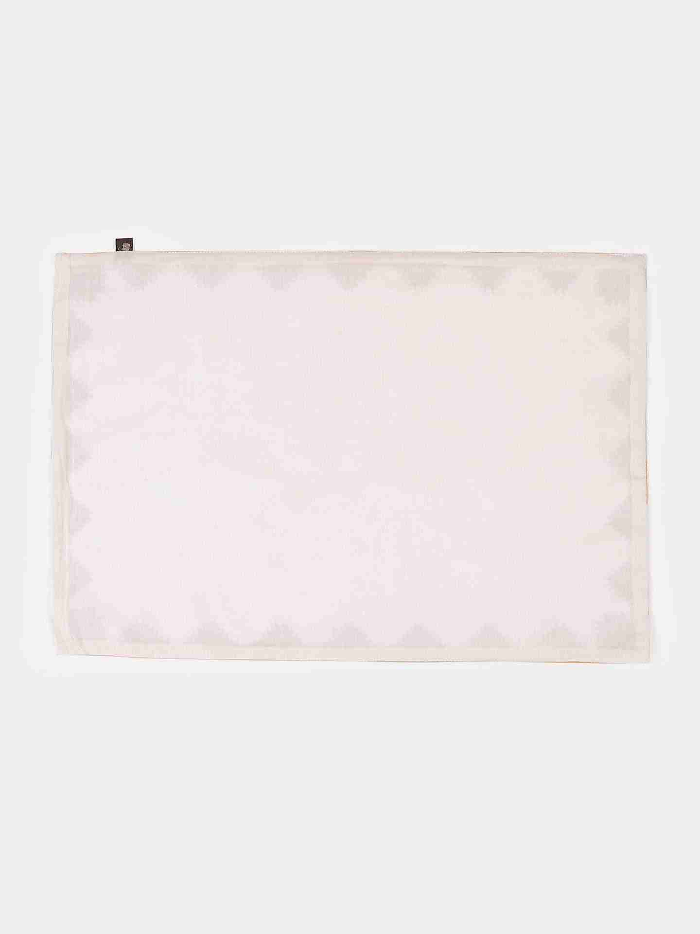 Pink Ikkat Cotton Placemat (Set Of 2)