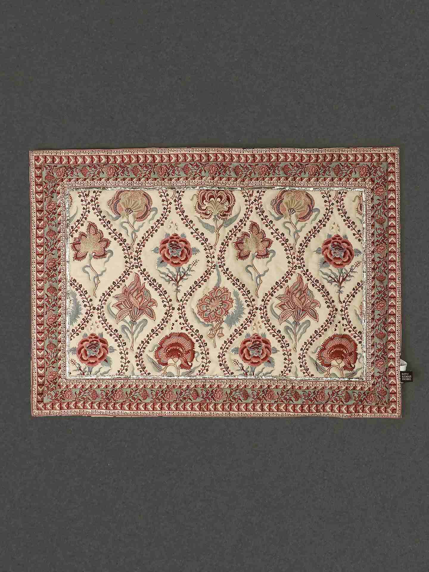 Ivory Lavana Cotton Placemat (Set Of 2)