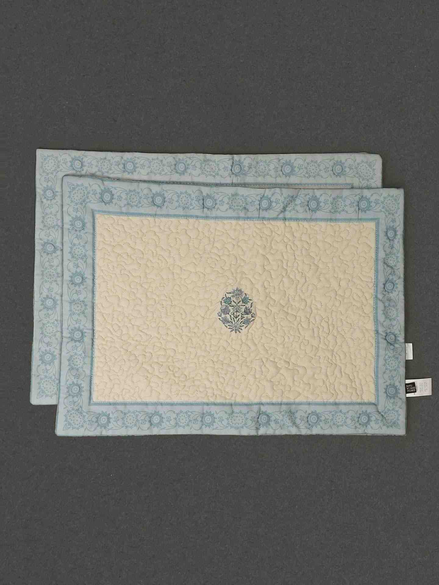 Turq Villa Cotton Placemat (Set Of 2)