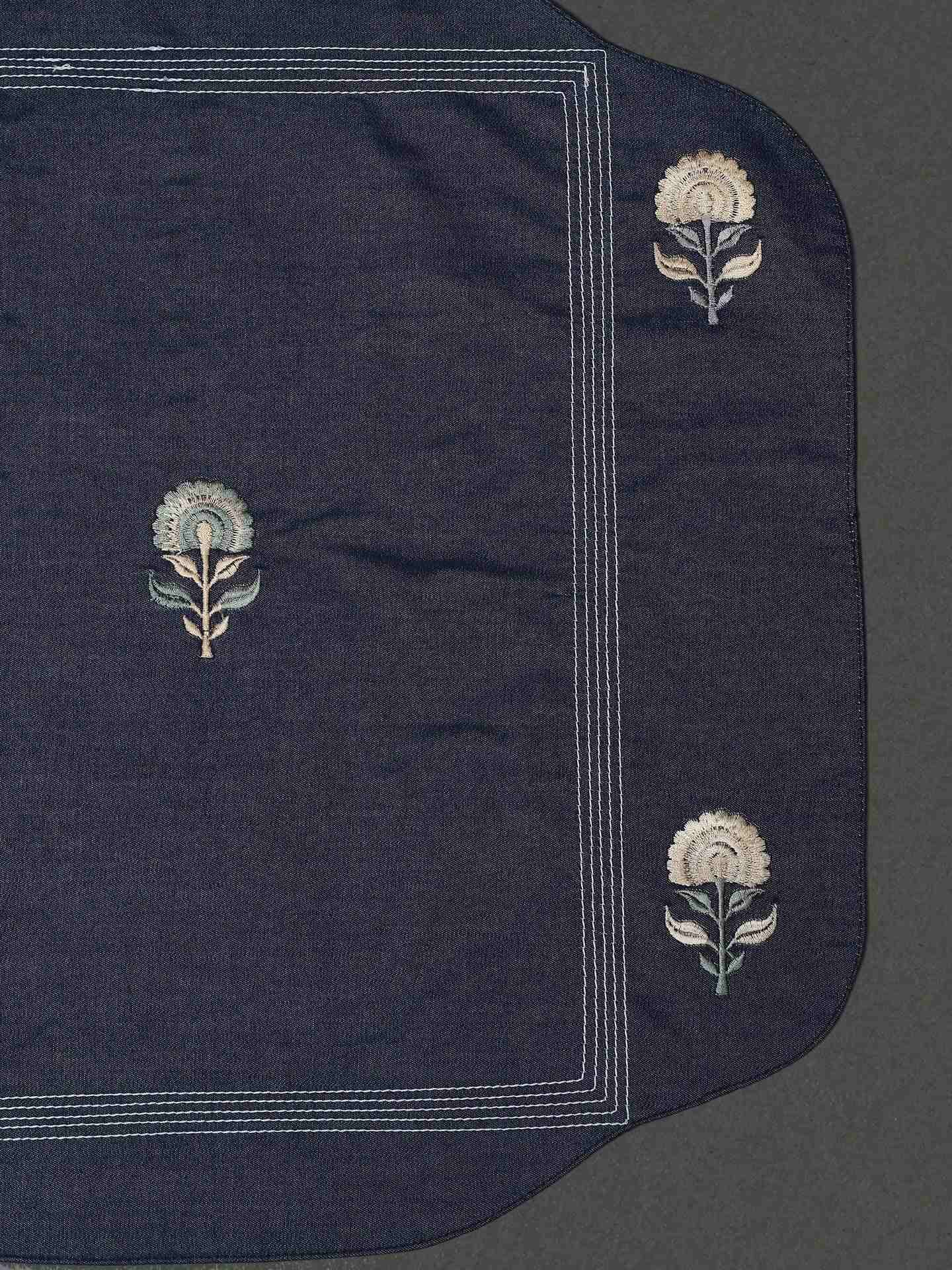 Blue Jalmahal Placemat (Set Of 2)