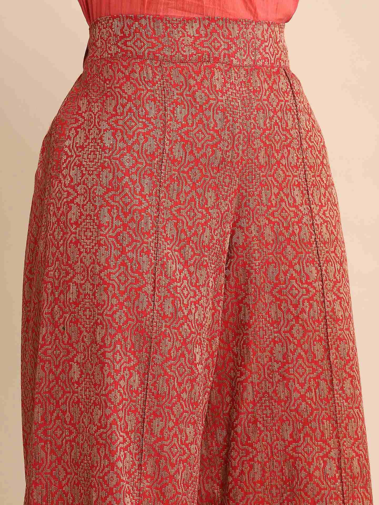 Red Urban Elysian Wide-Leg Pants