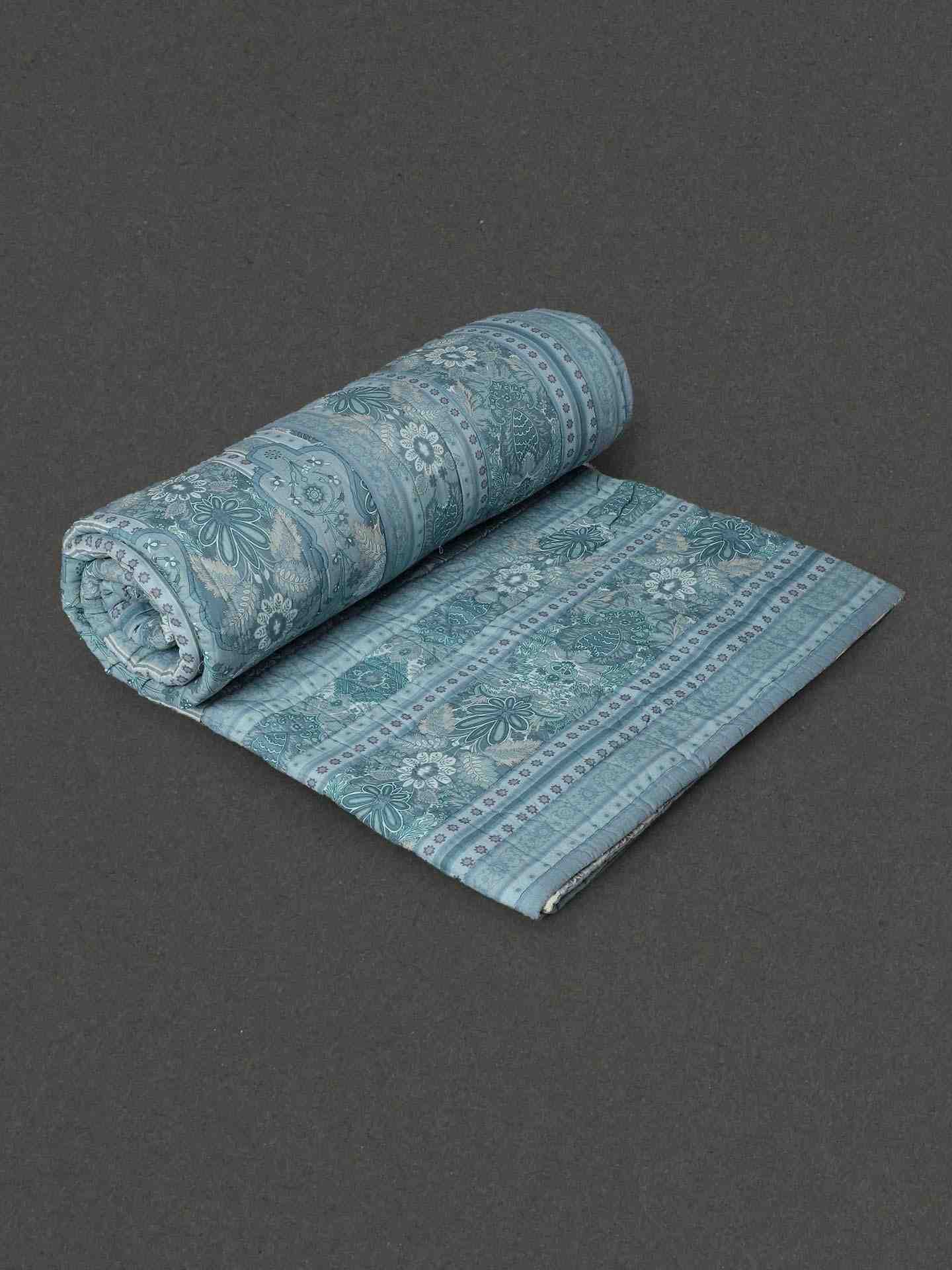 Turq Villa Cotton Quilt