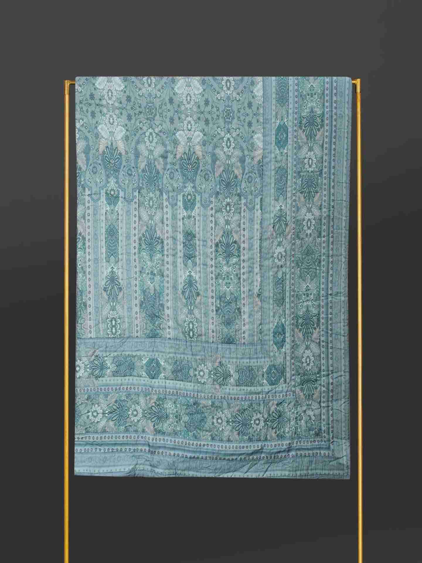 Turq Villa Cotton Quilt