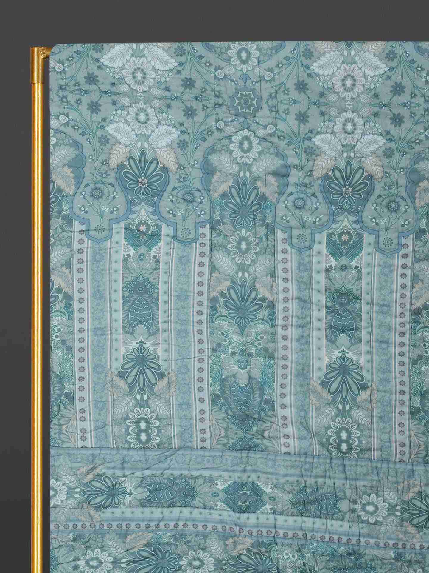 Turq Villa Cotton Quilt