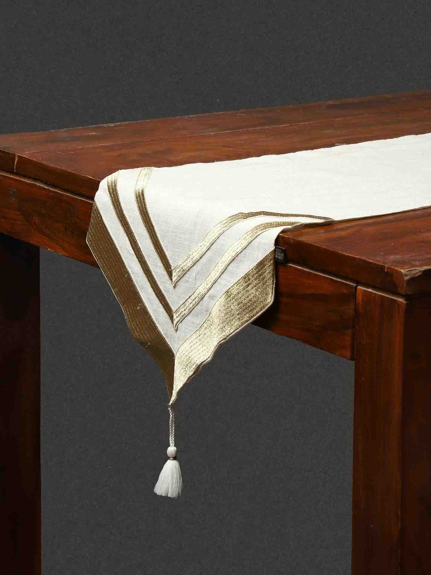 Ivory Cochin Cotton Runner