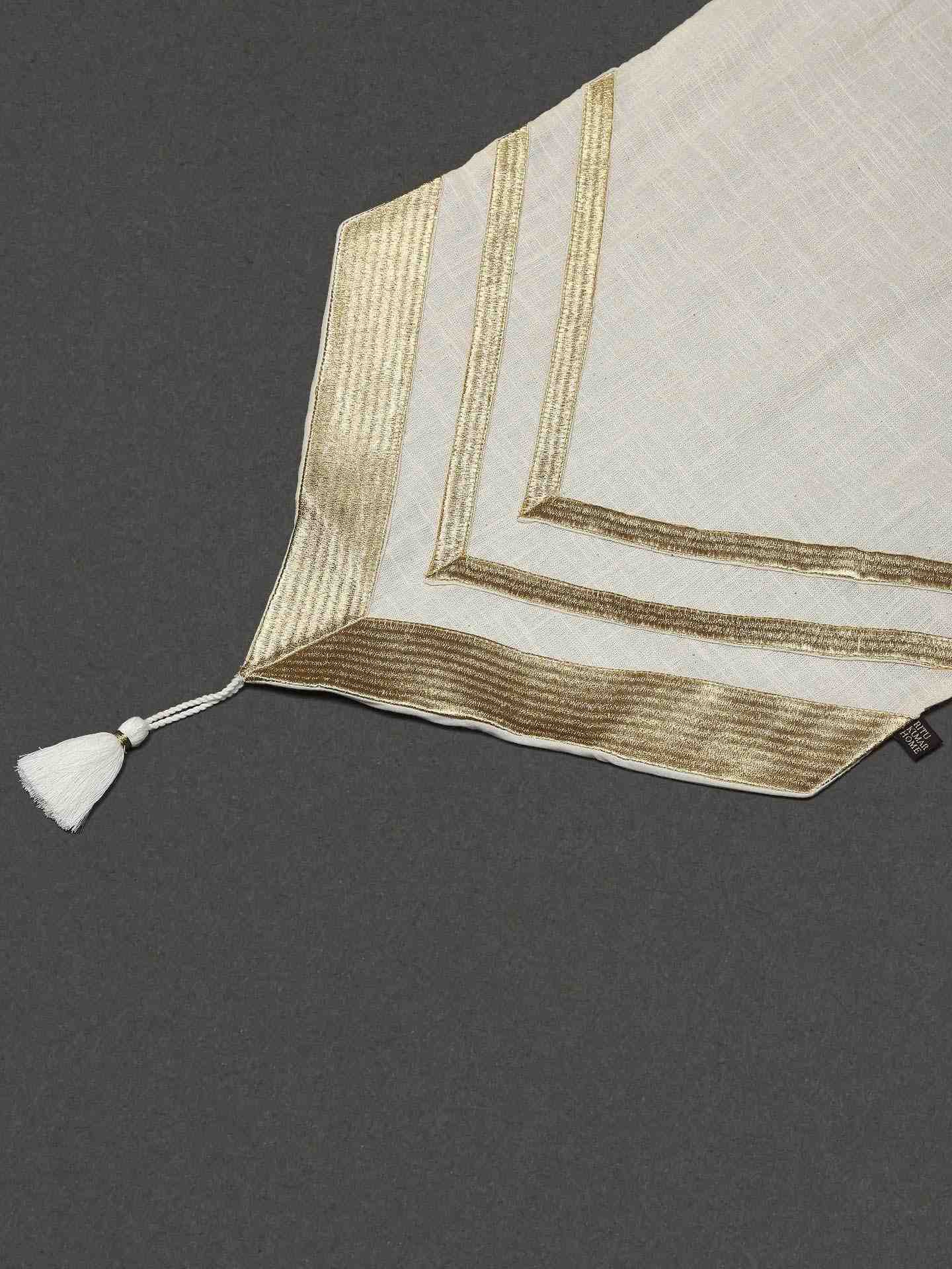 Ivory Cochin Cotton Runner