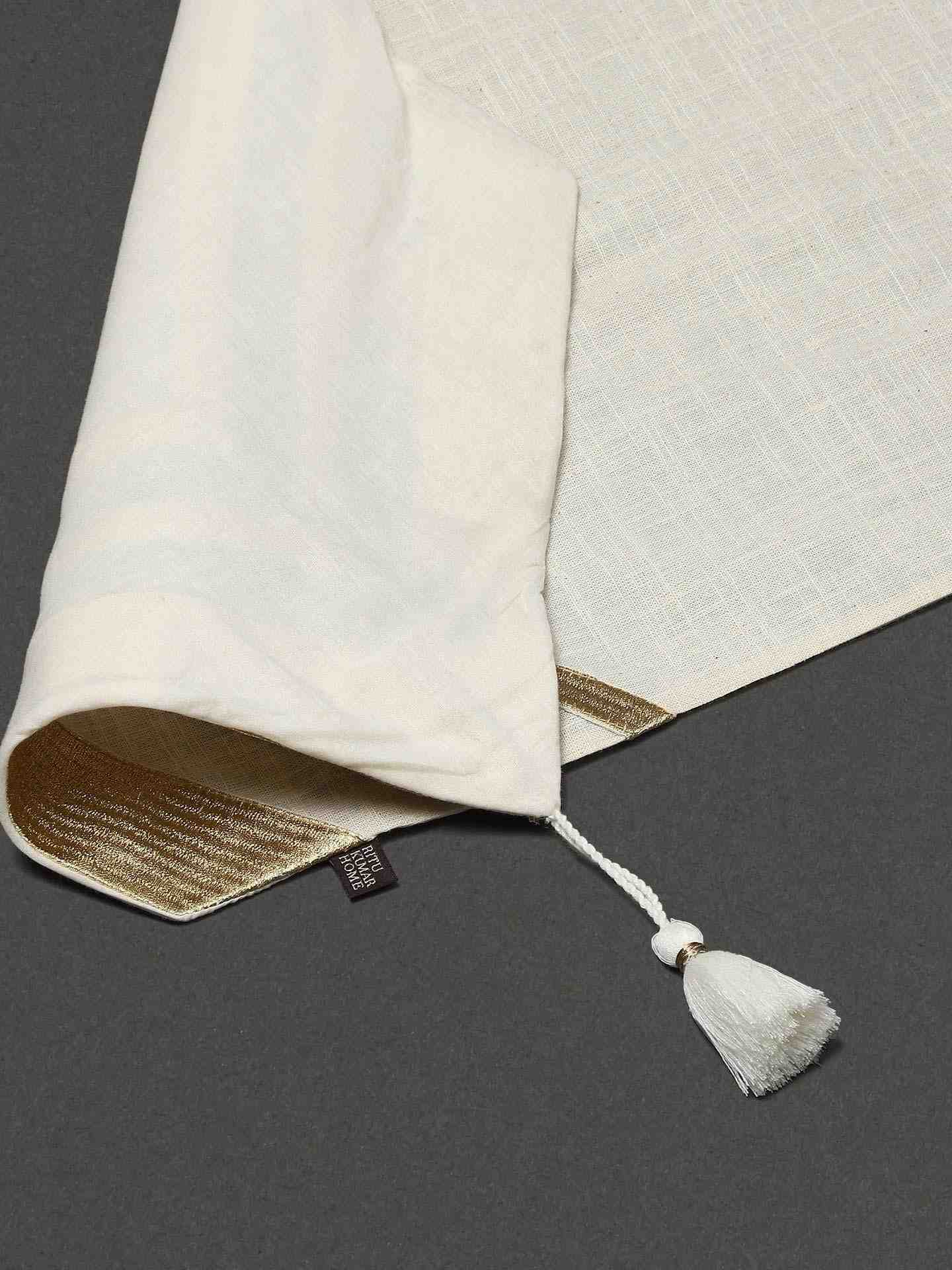 Ivory Cochin Cotton Runner