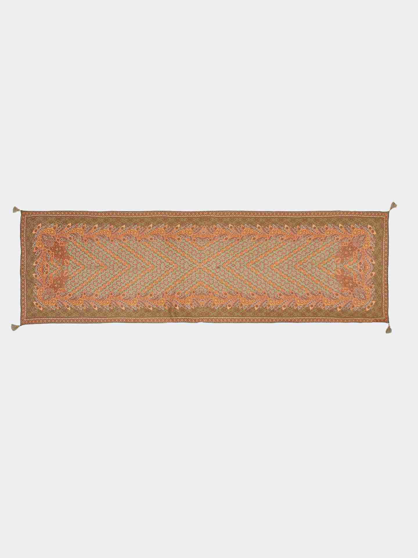 Green Dia Long Scarf
