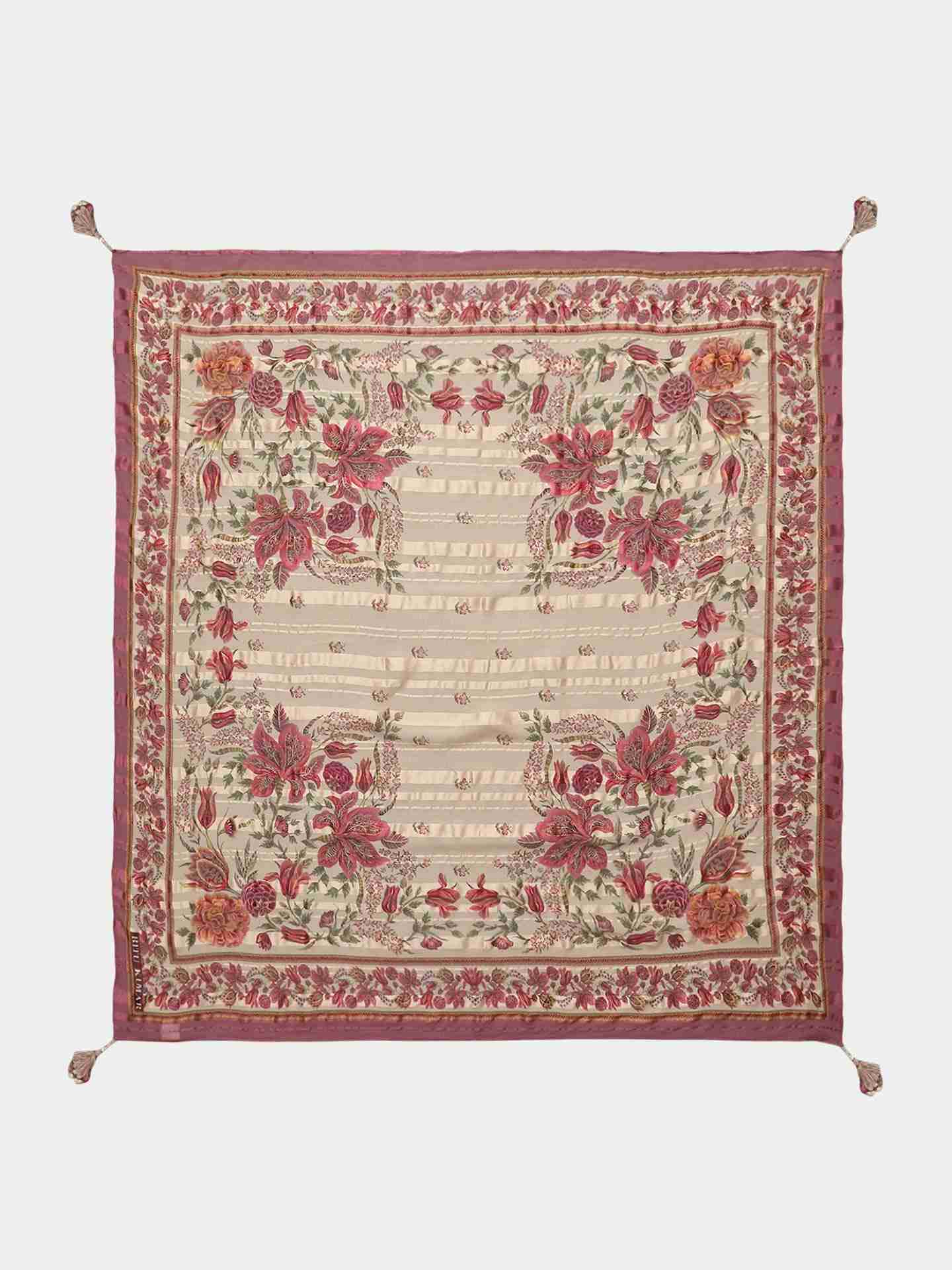 Beige Daksha Square Scarf