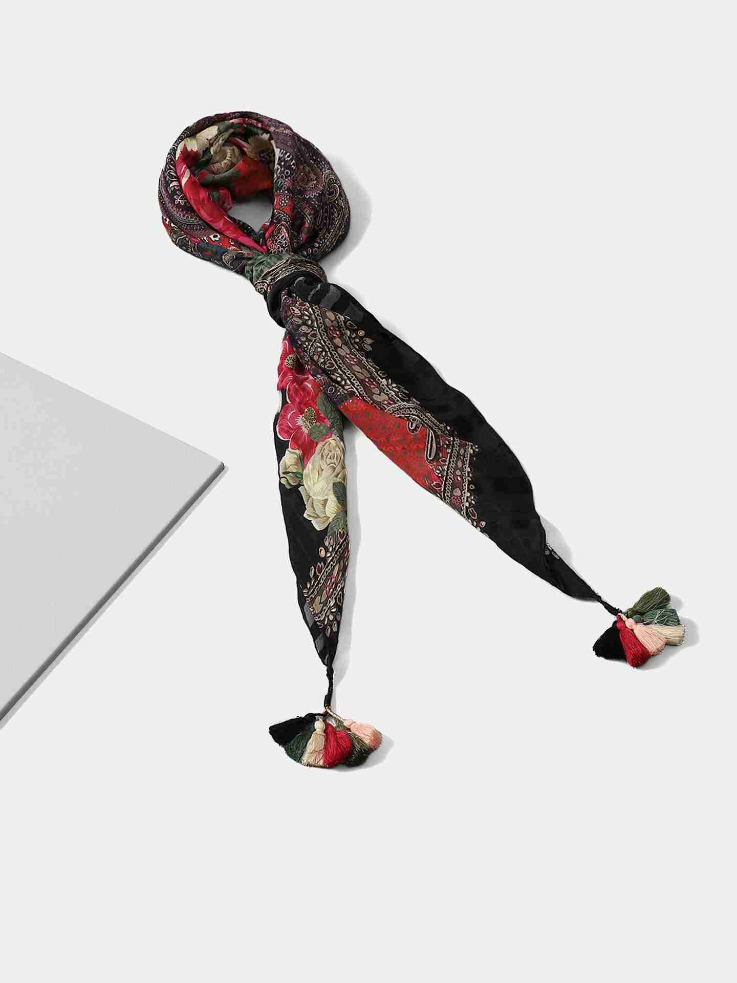 Multi-Color Alexander Square Scarf