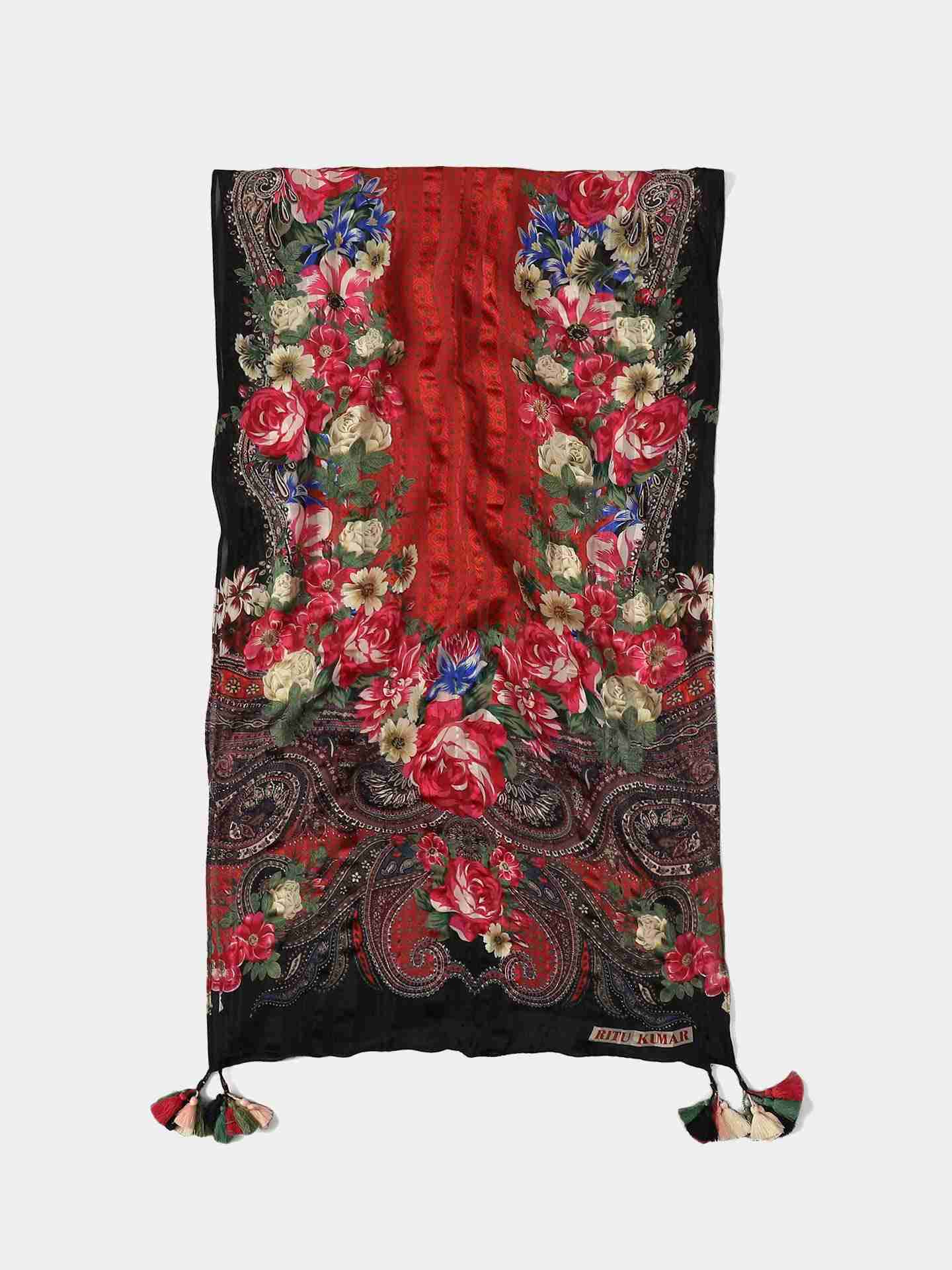 Multi-Color Alexander Rectangle Scarf