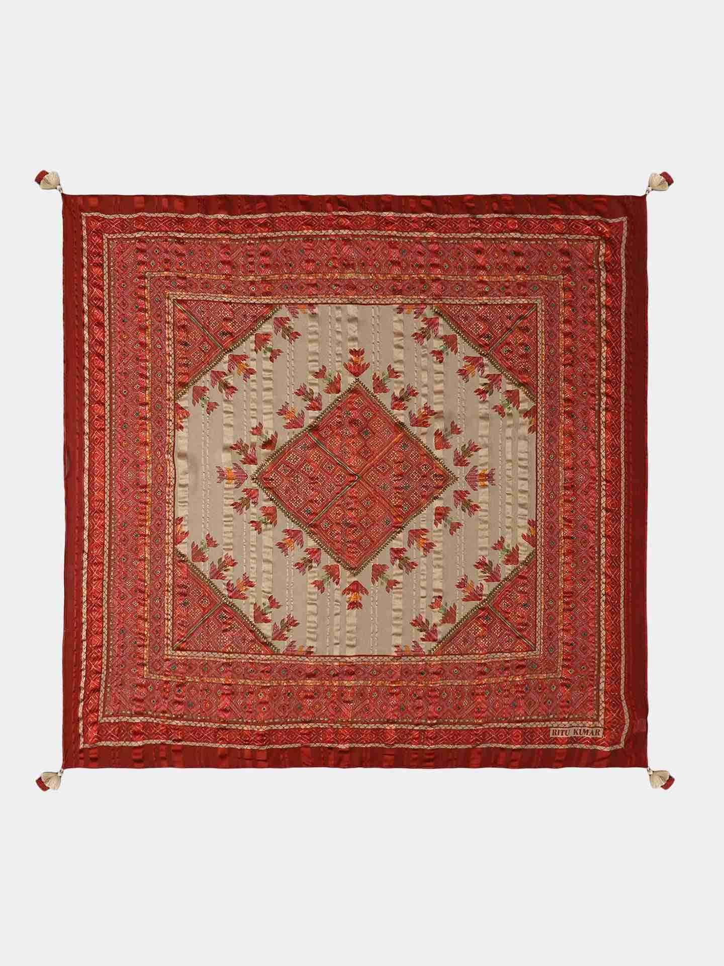 Multi-Color Aranya Square Scarf