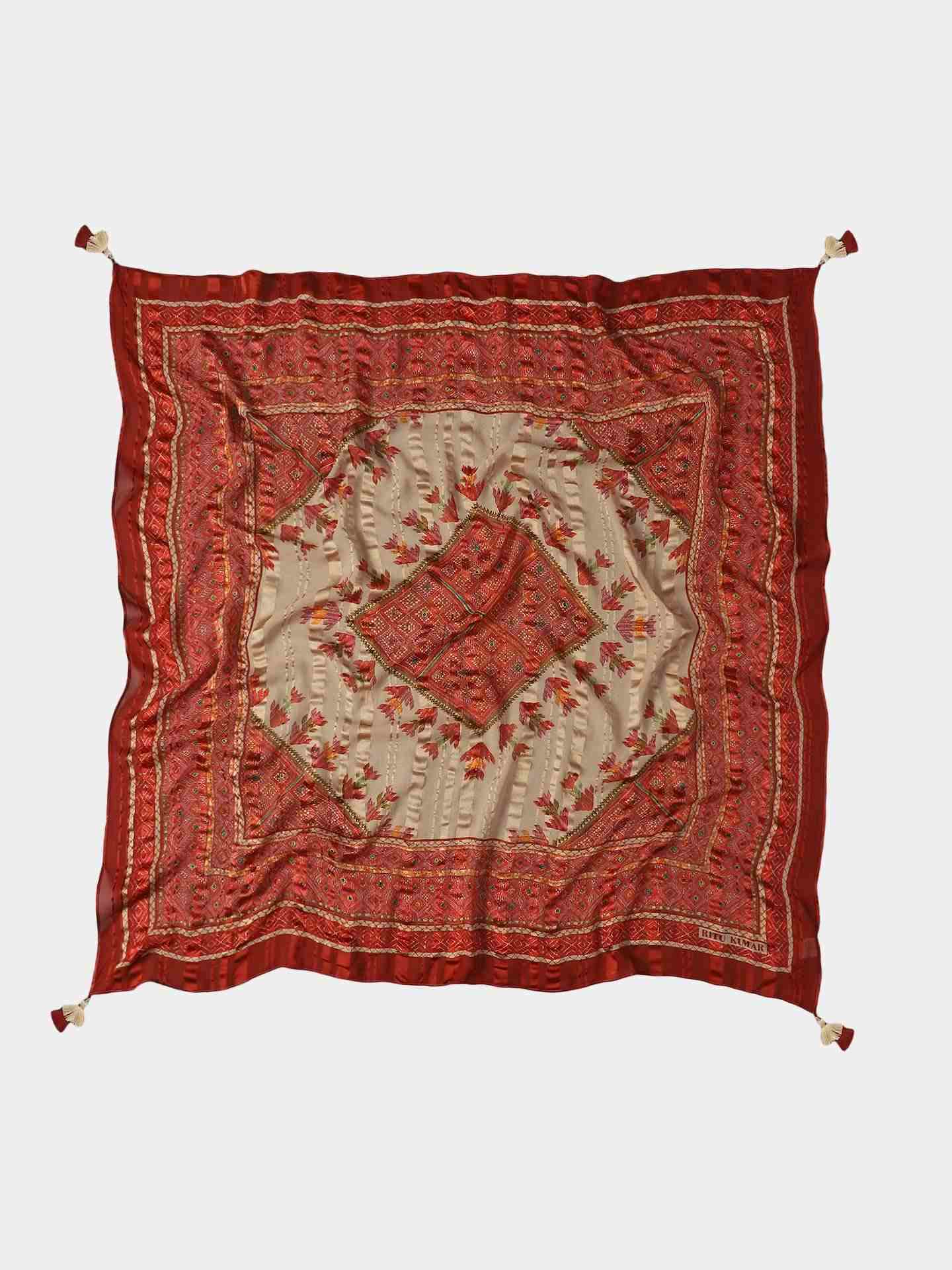 Multi-Color Aranya Square Scarf