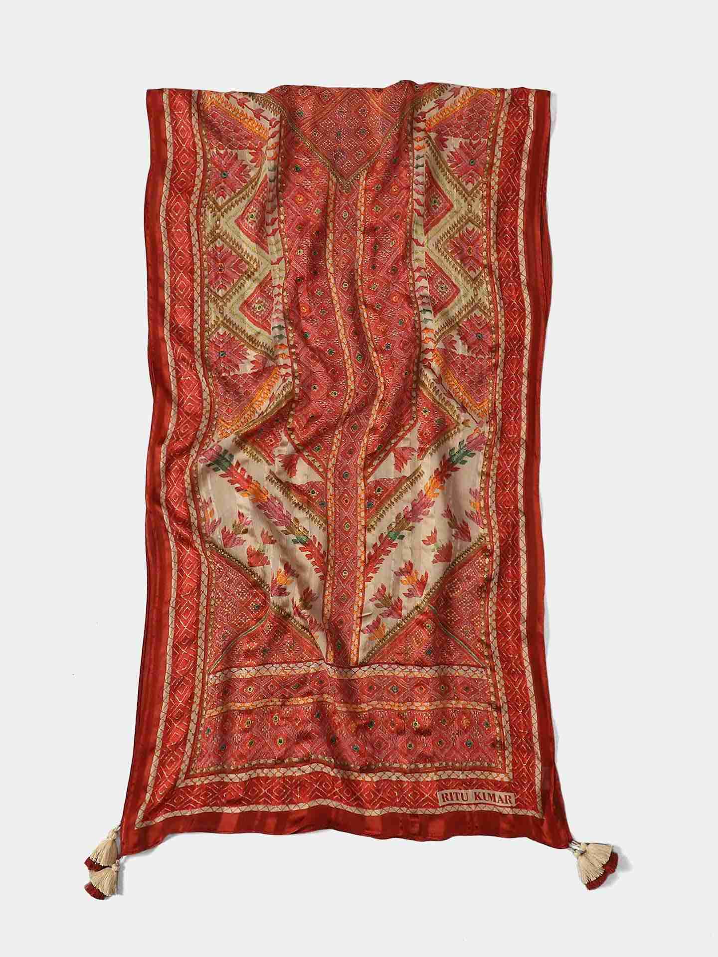 Multi-Color Aranya Rectangle Scarf