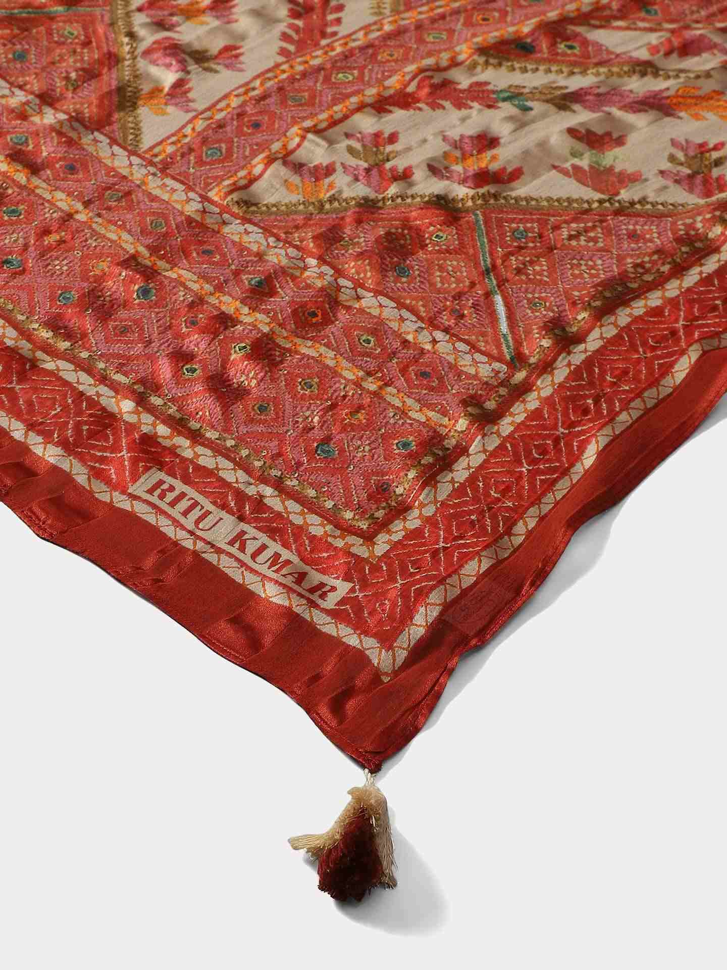 Multi-Color Aranya Rectangle Scarf