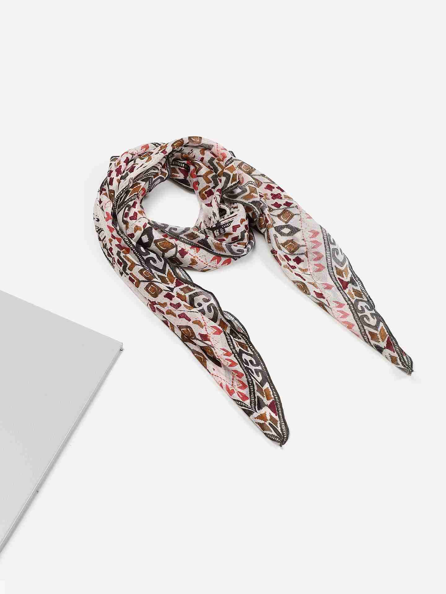 Multi-Color Alvira Square Scarf