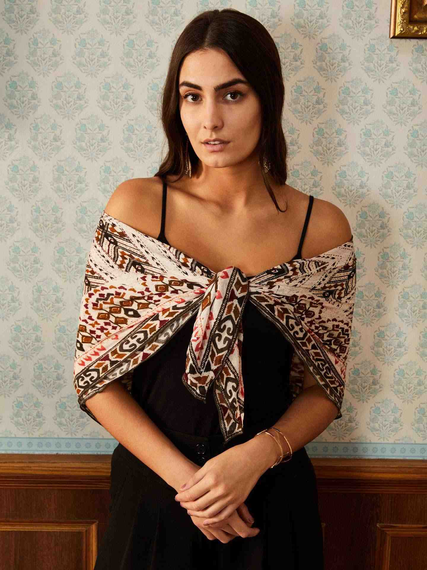 Multi-Color Alvira Square Scarf