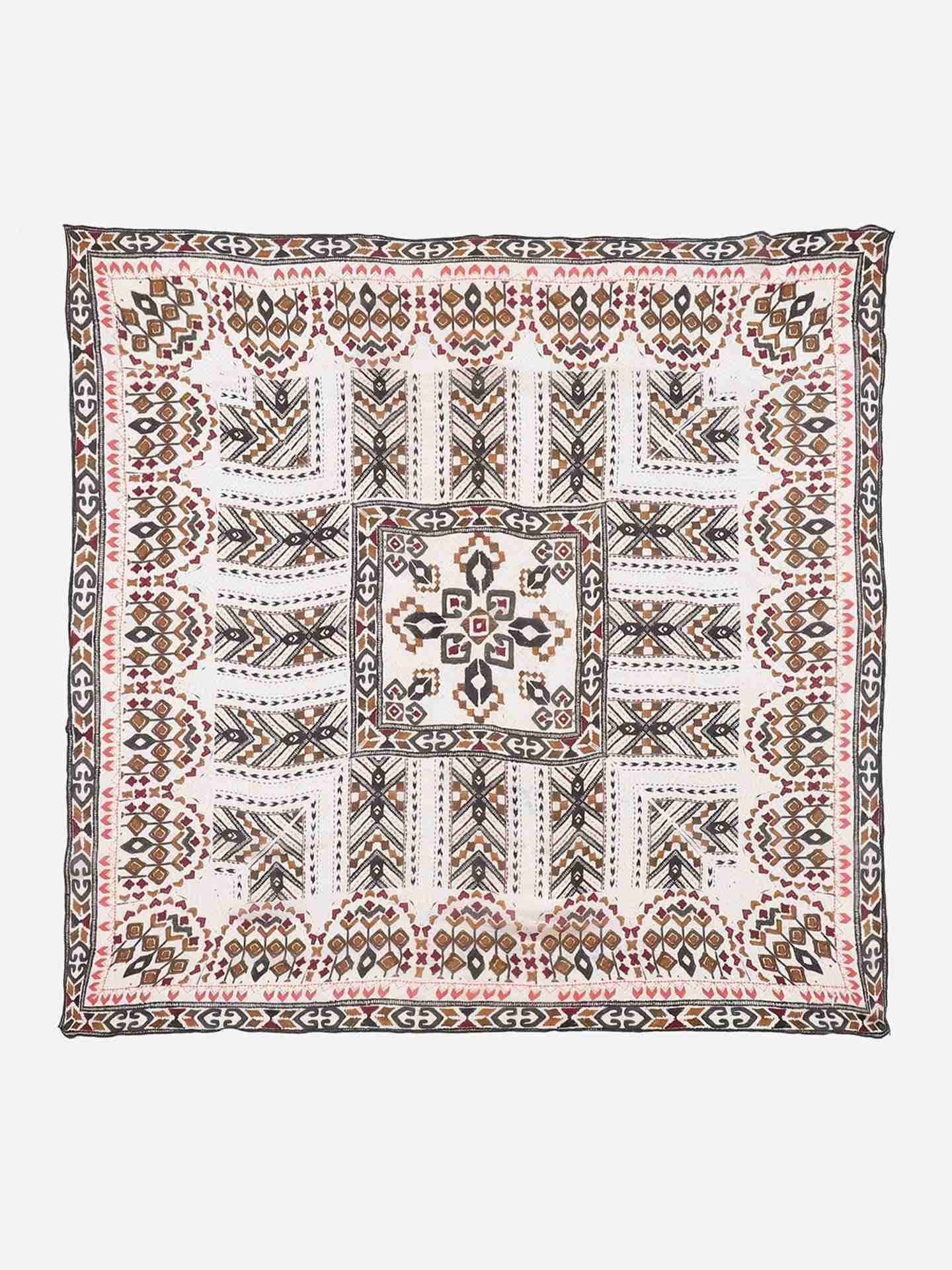 Multi-Color Alvira Square Scarf