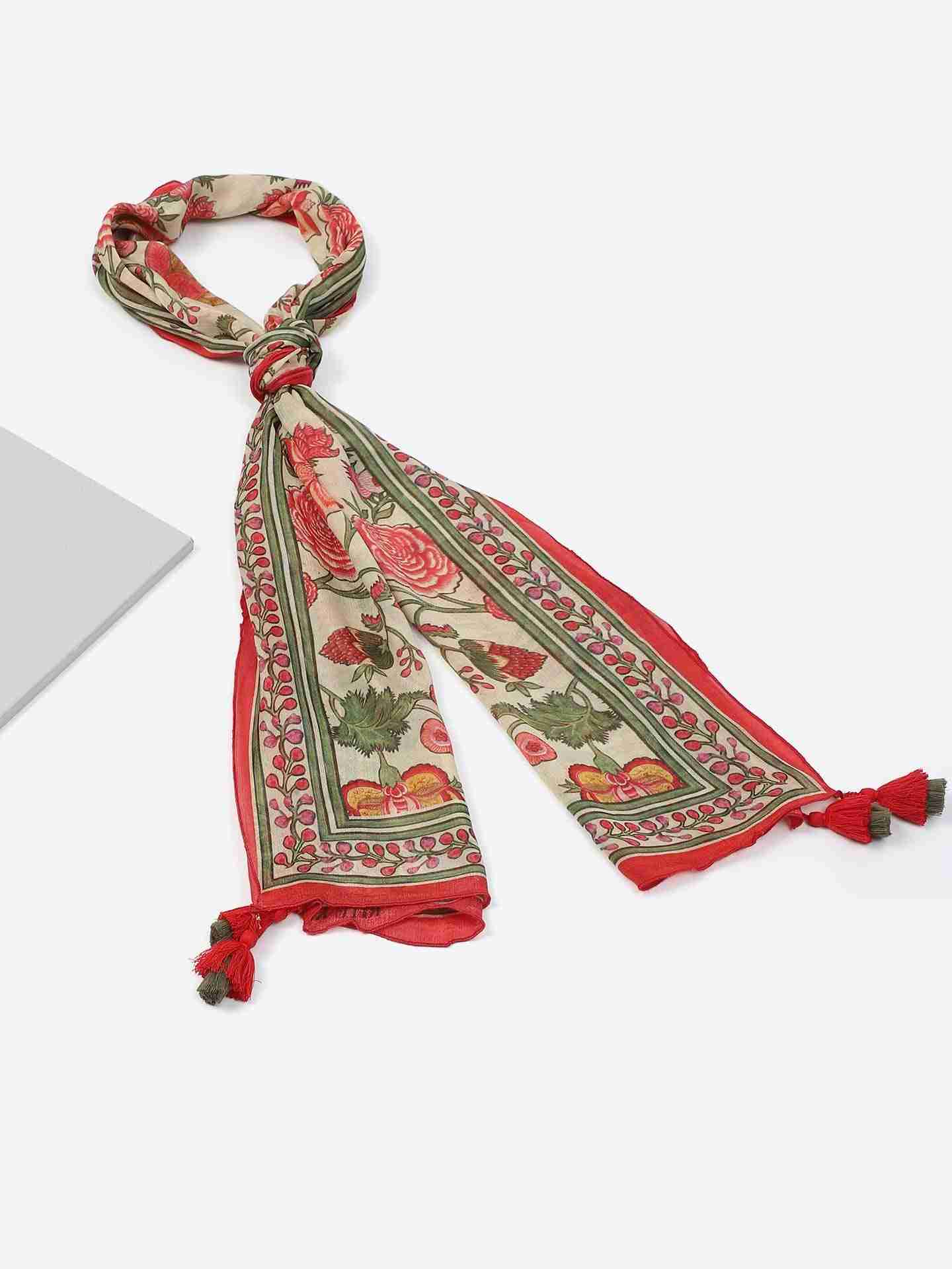 Off White Keshr Rectangle Scarf