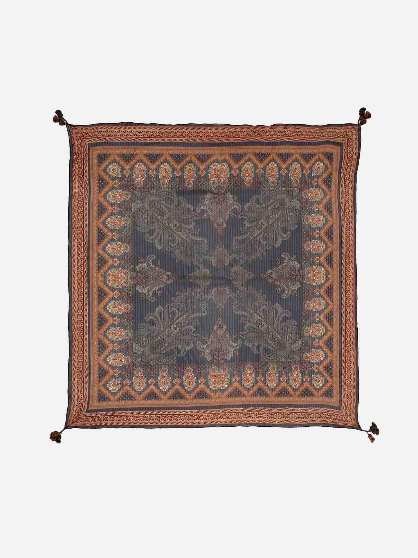 Blue Ervin Square Scarf