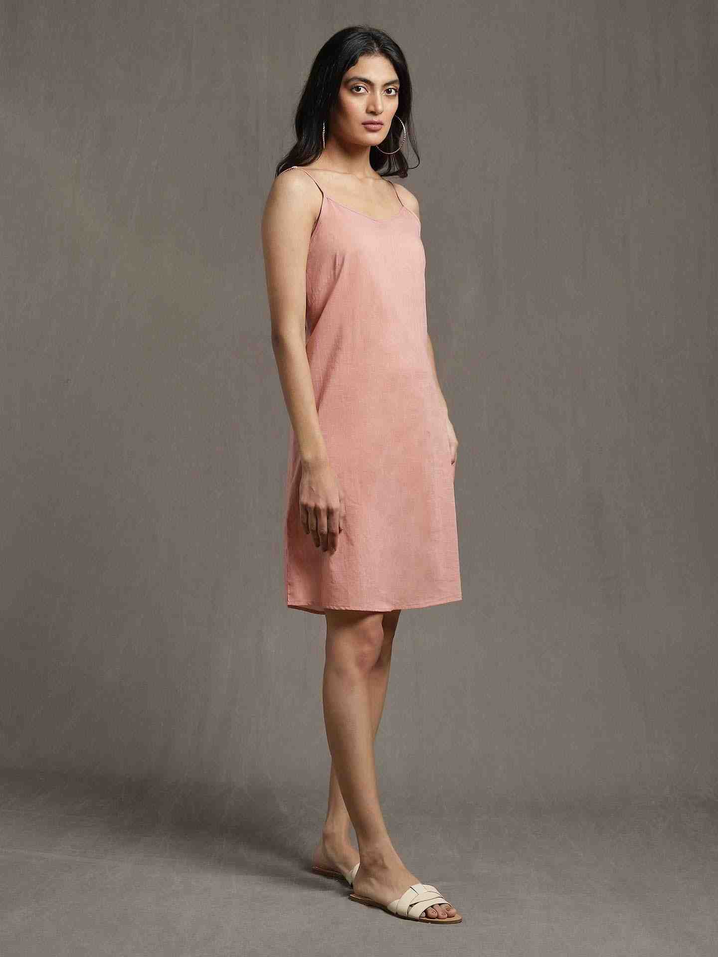 Pink Whimsical Heritage Cotton Dress