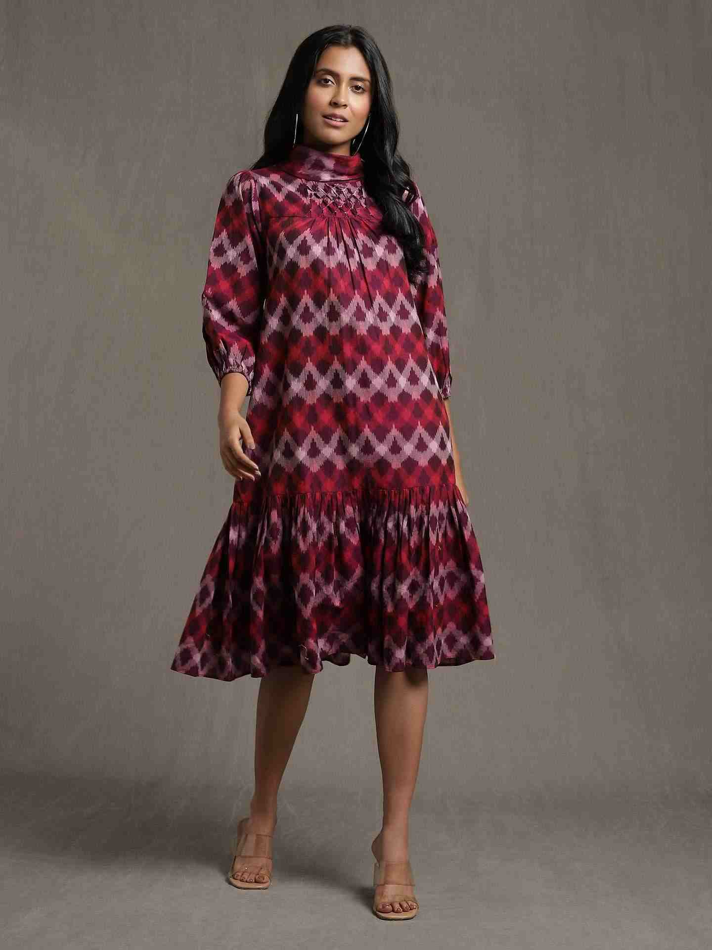 Purple Whimsical Heritage Dress