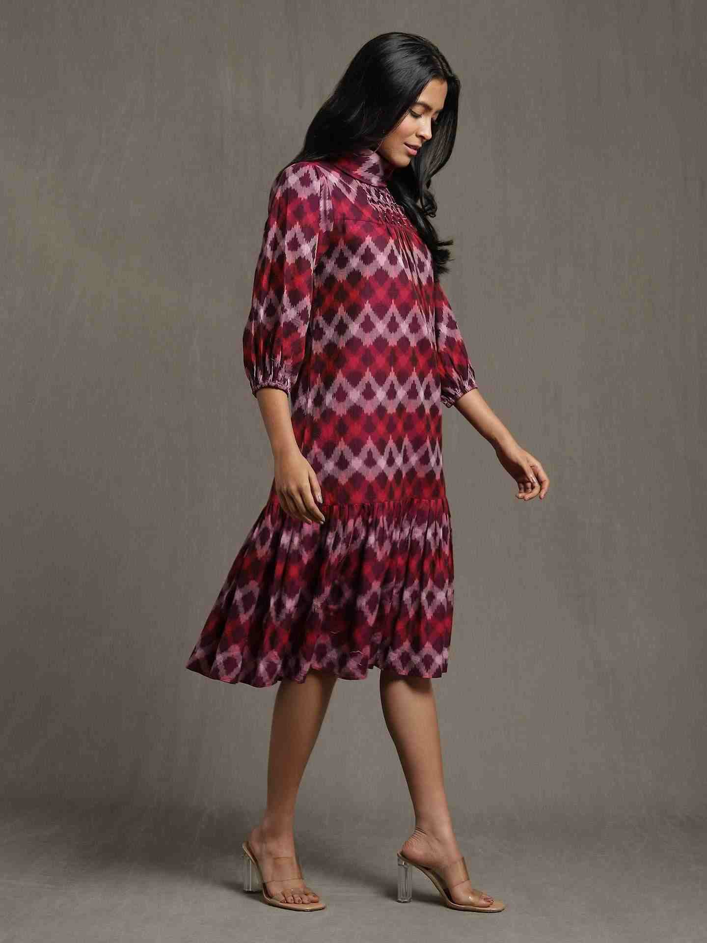 Purple Whimsical Heritage Dress