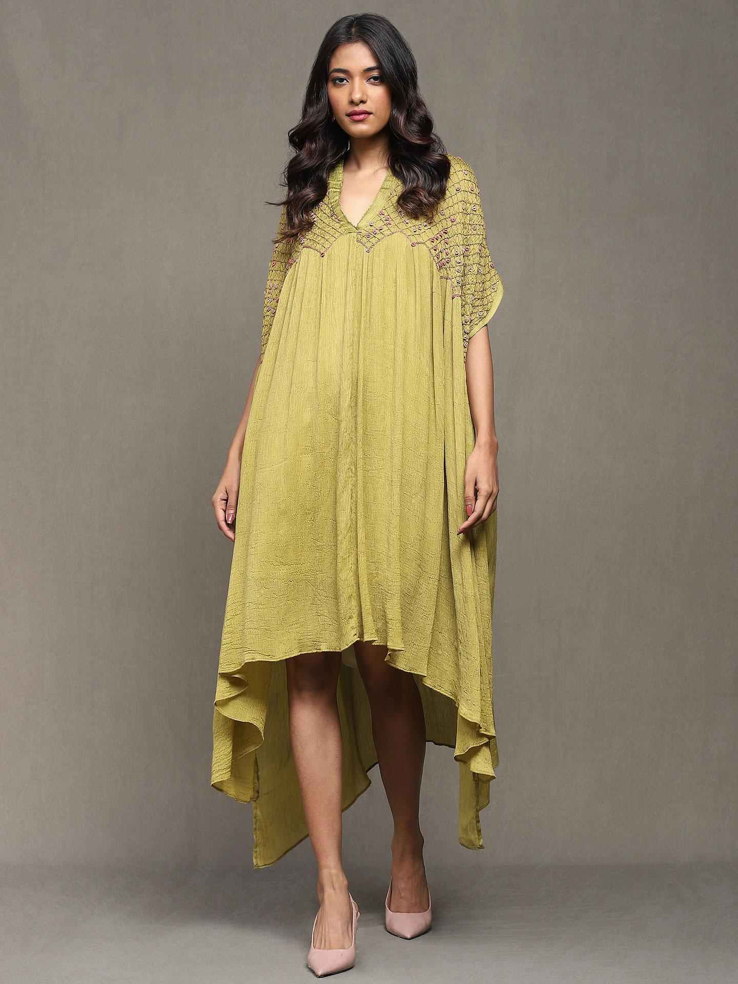 Olive Roscoe Midi Dress