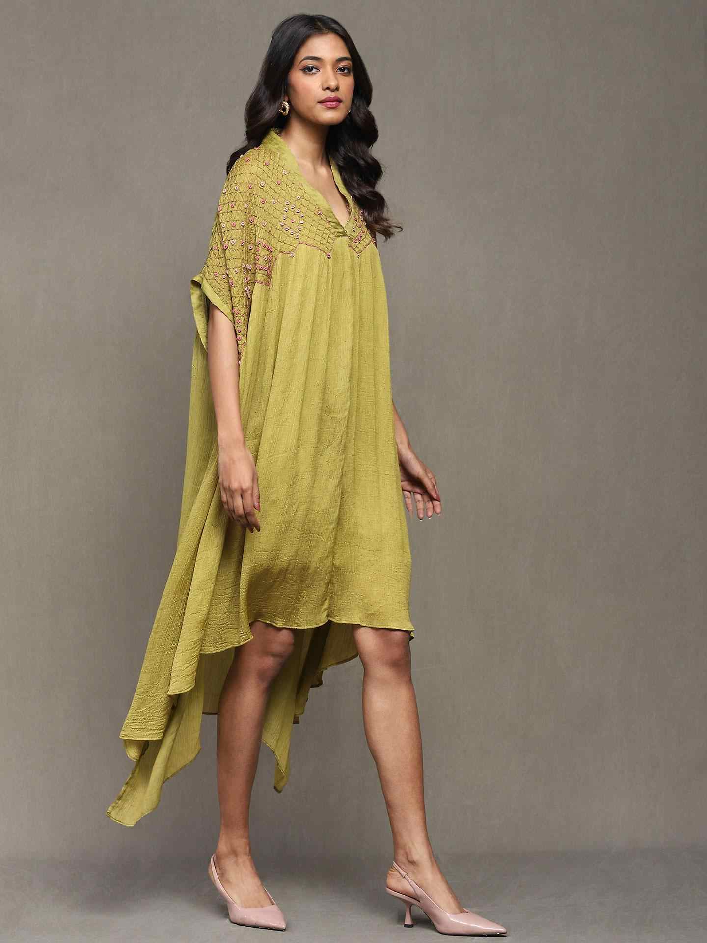 Olive Roscoe Midi Dress