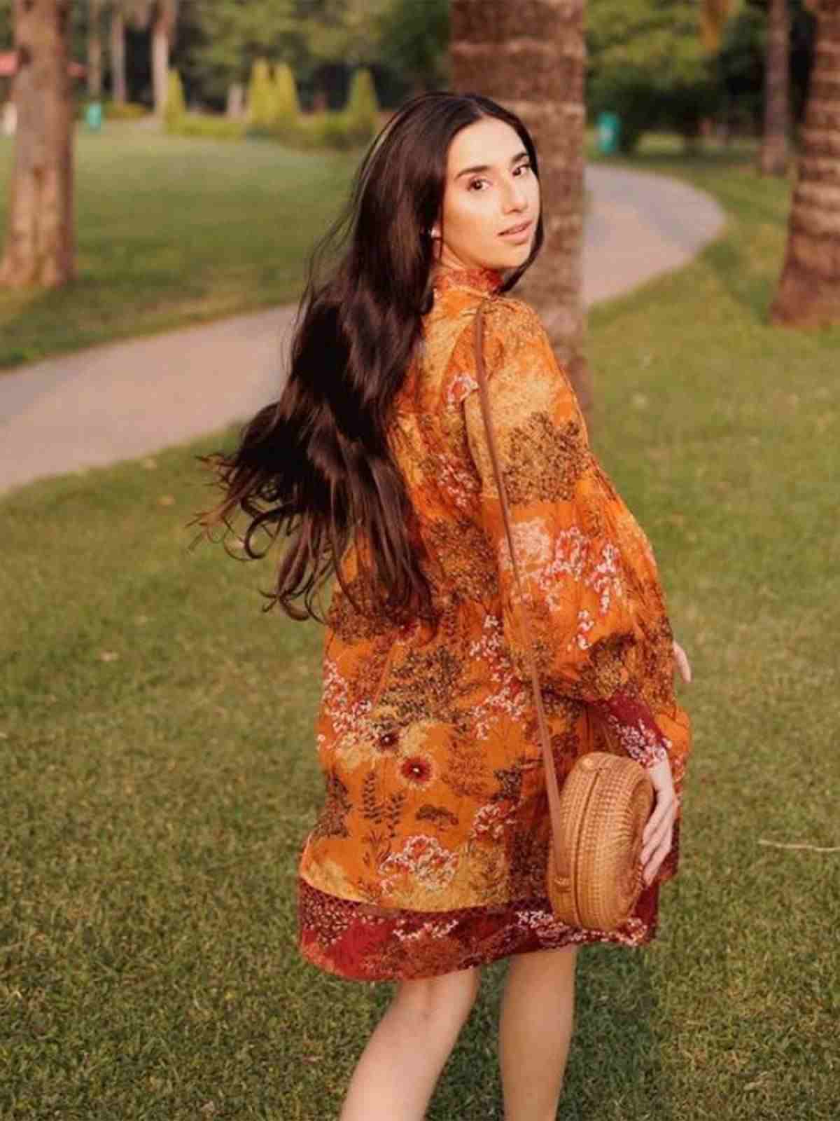Mustard Forest Dress
