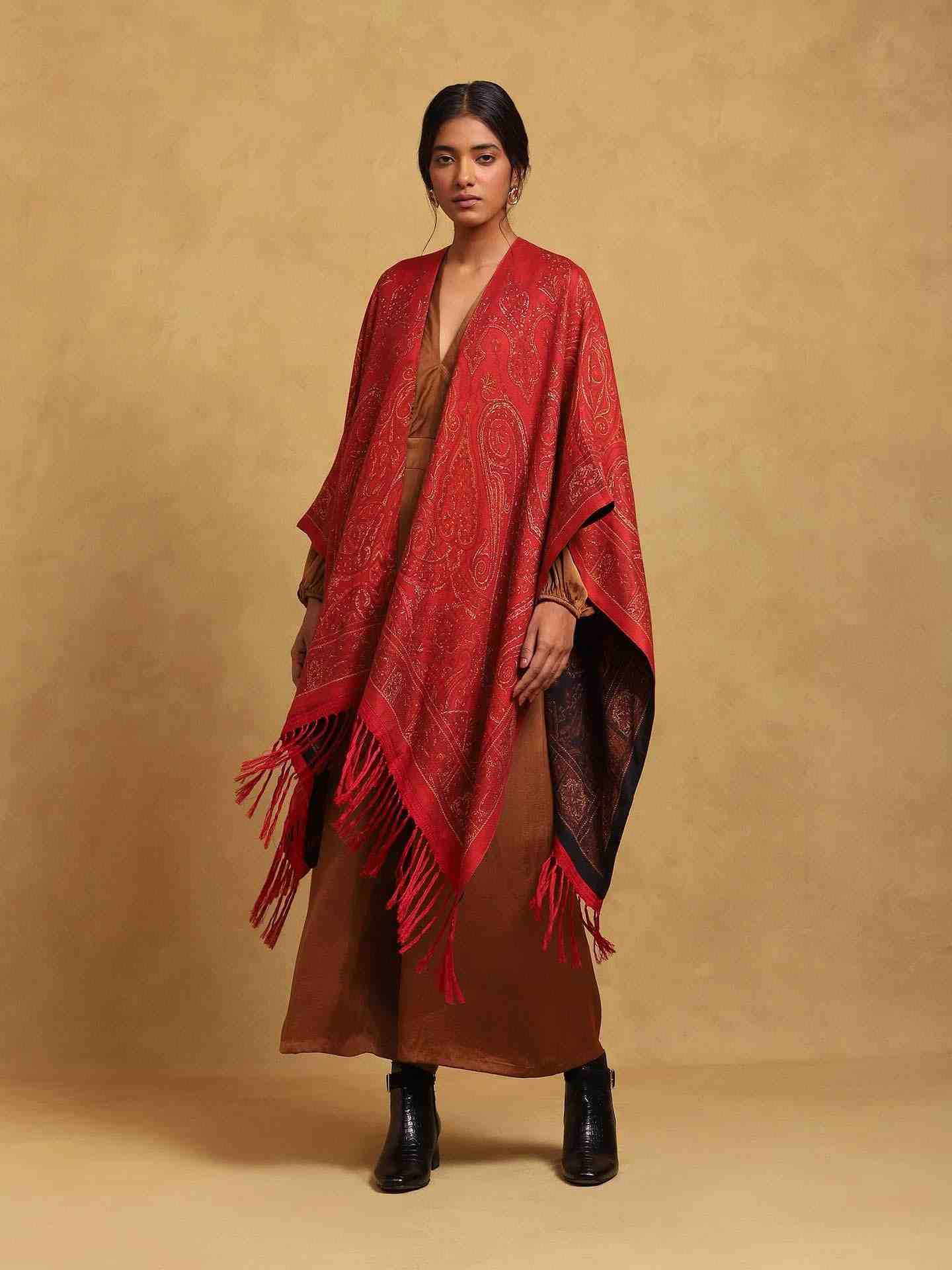 Red Velvet Shrug