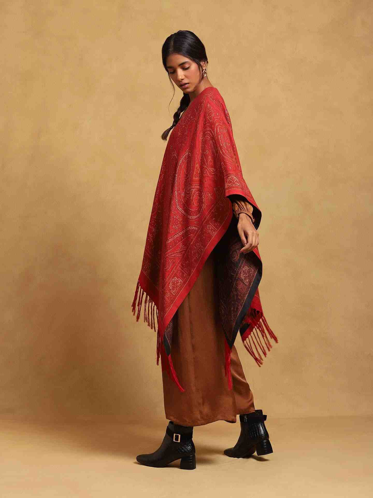 Red Velvet Shrug
