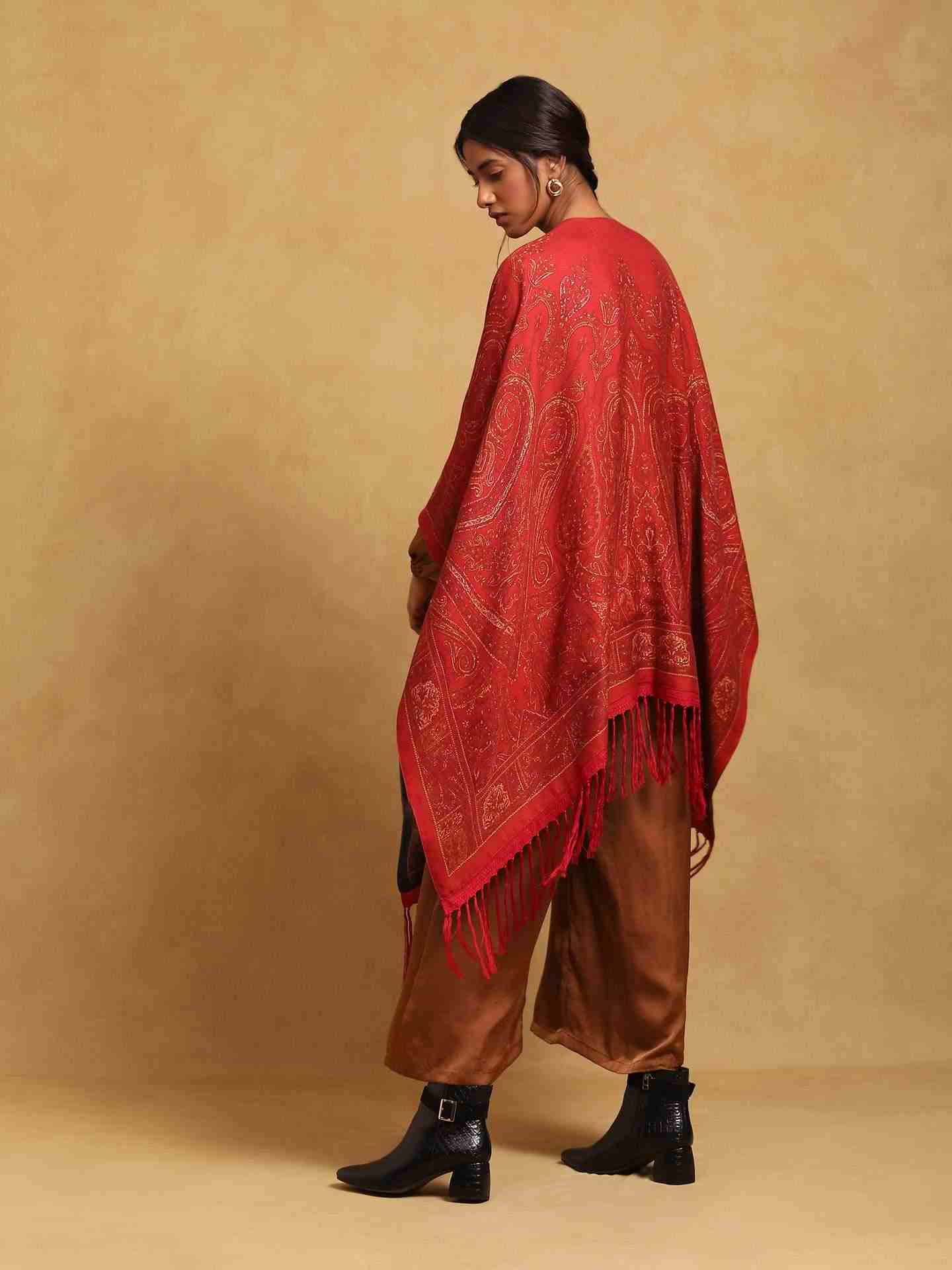 Red Velvet Shrug