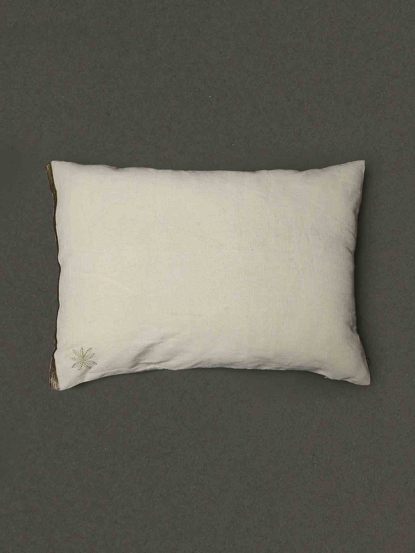 Ivory Cochin Cotton Pillow Sham