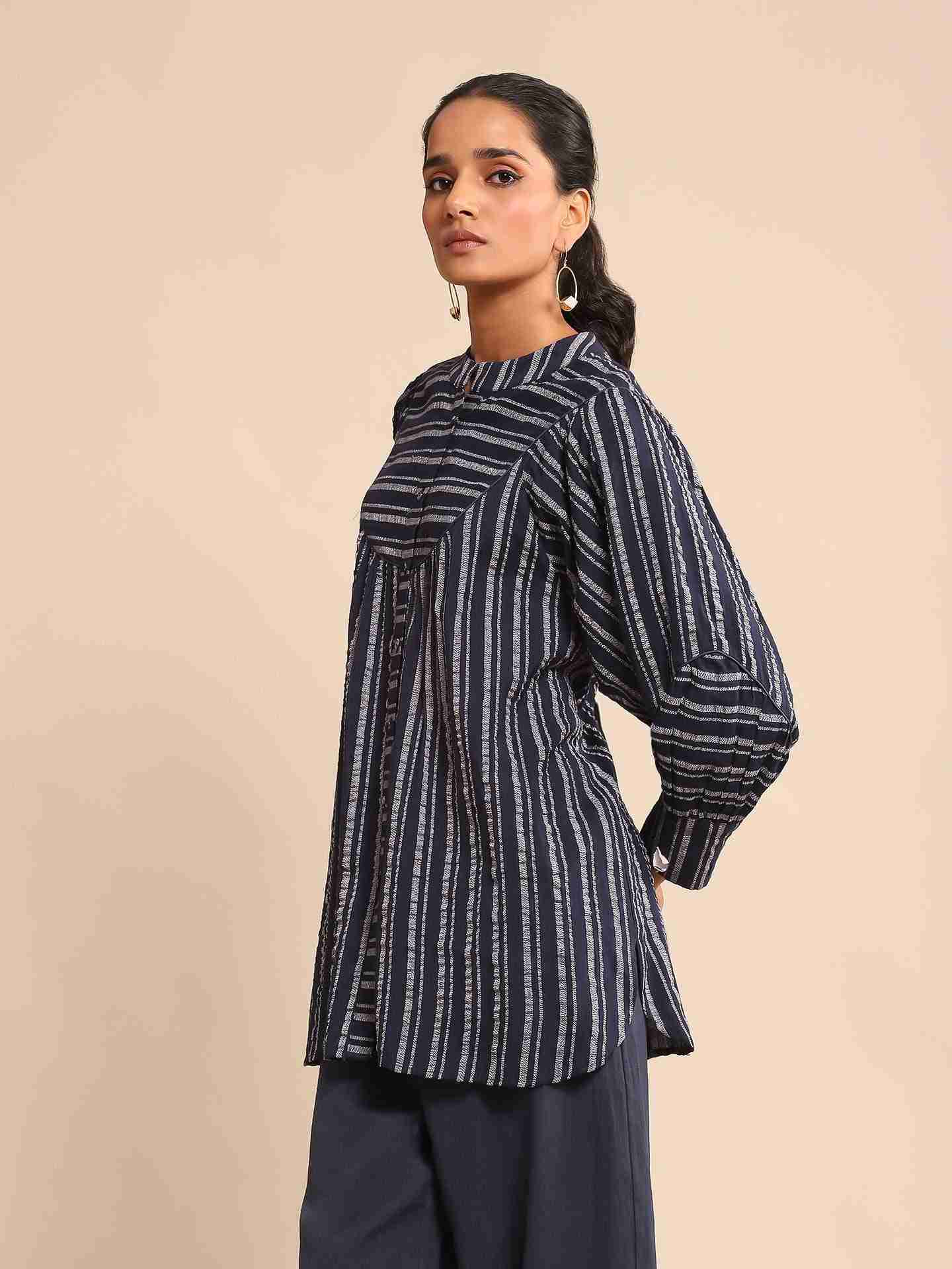 Blue Urban Elysian Cotton Shirt