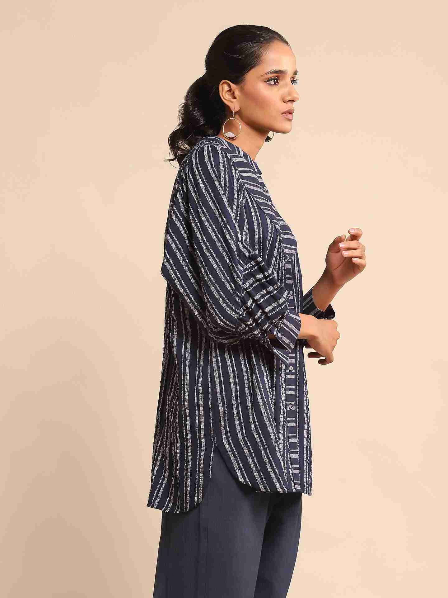 Blue Urban Elysian Cotton Shirt