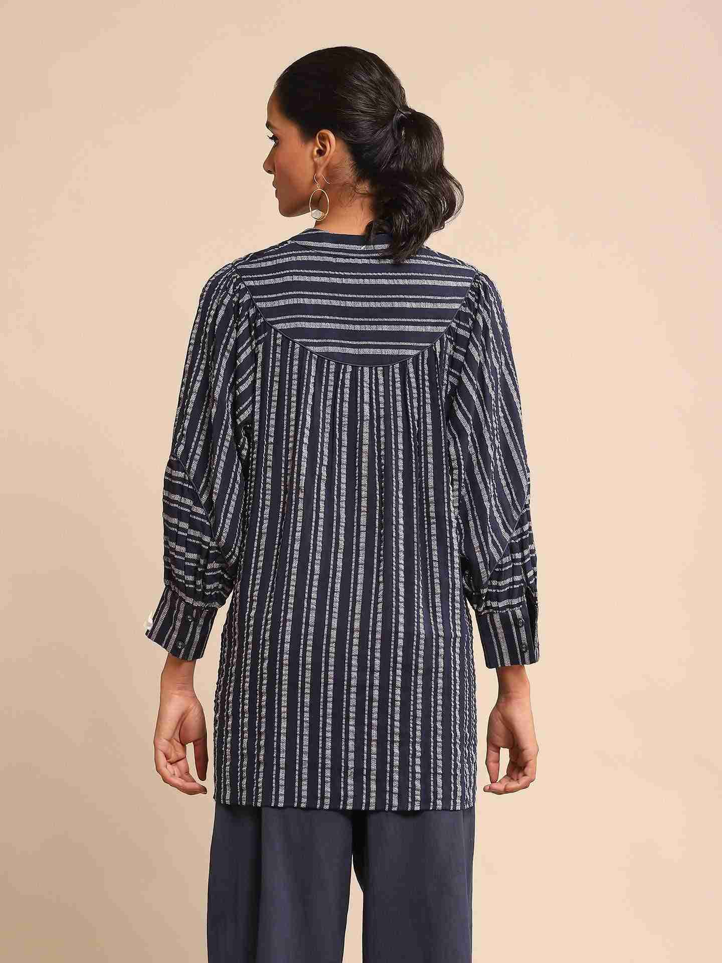 Blue Urban Elysian Cotton Shirt