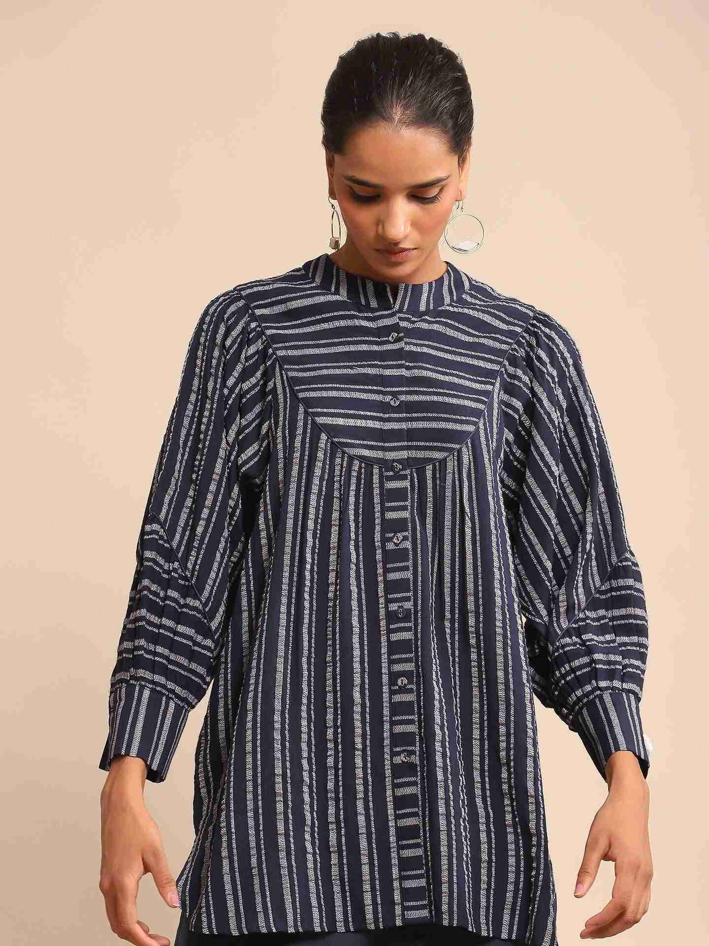 Blue Urban Elysian Cotton Shirt