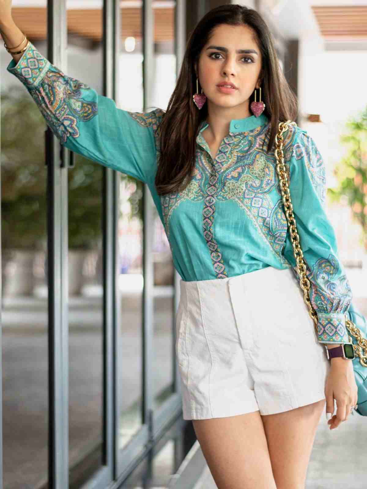 Mint Nath Cotton Shirt