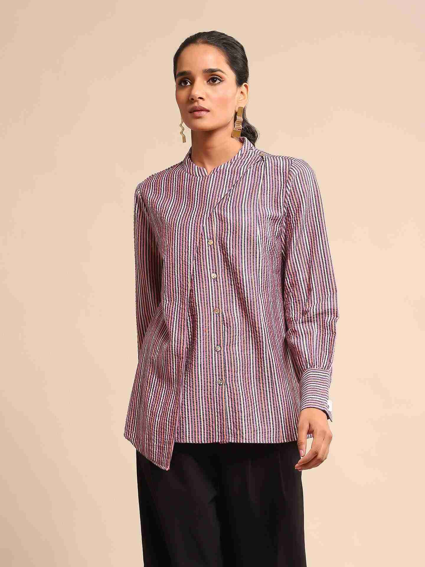 Multi-Color Urban Elysian Cotton Shirt