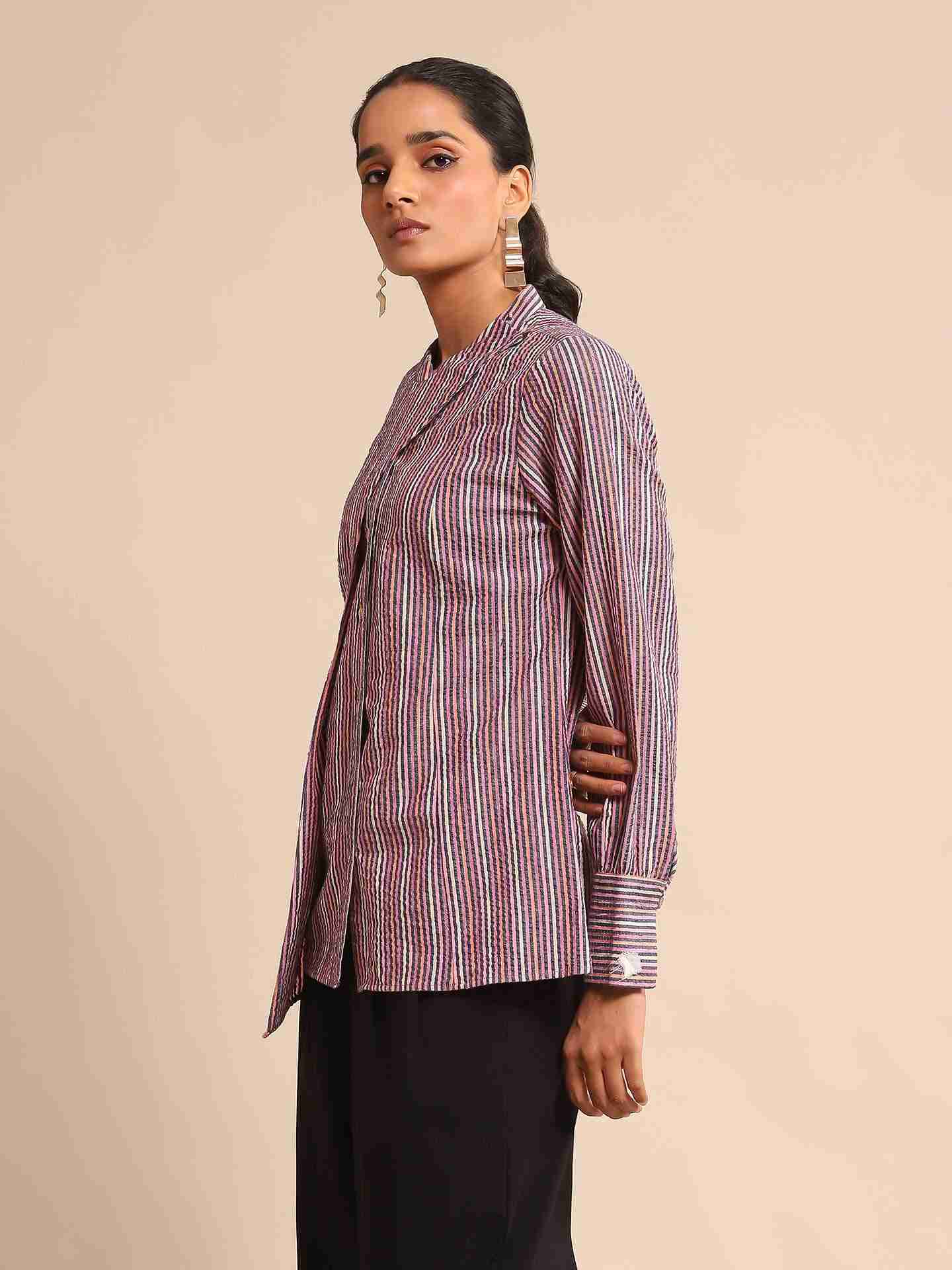 Multi-Color Urban Elysian Cotton Shirt