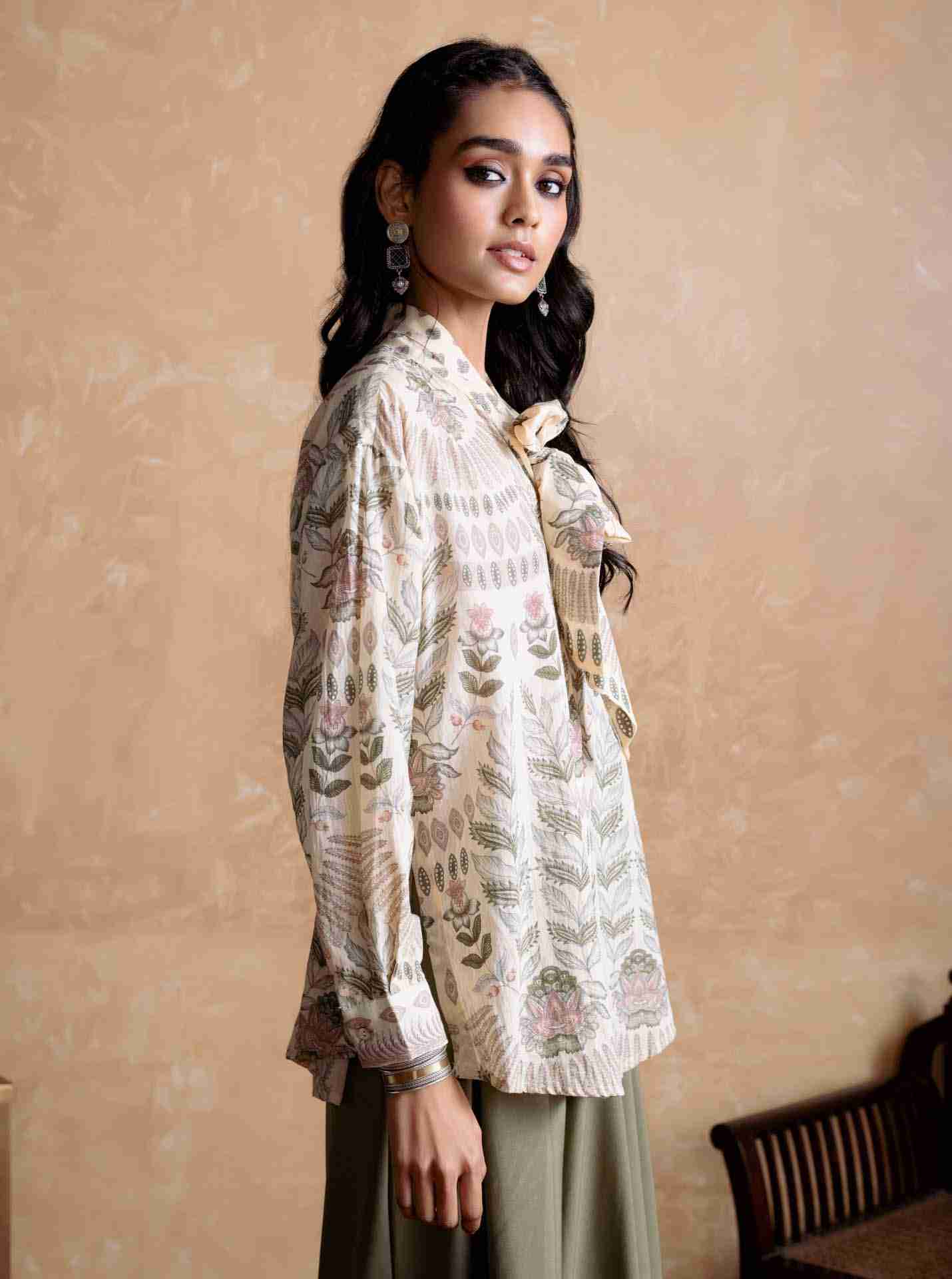 Beige Tisya Shirt