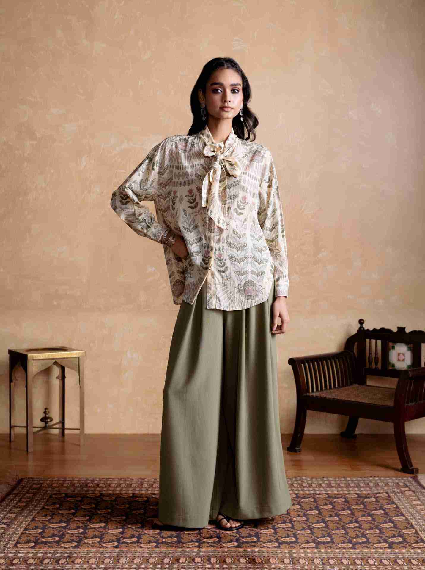 Beige Tisya Shirt