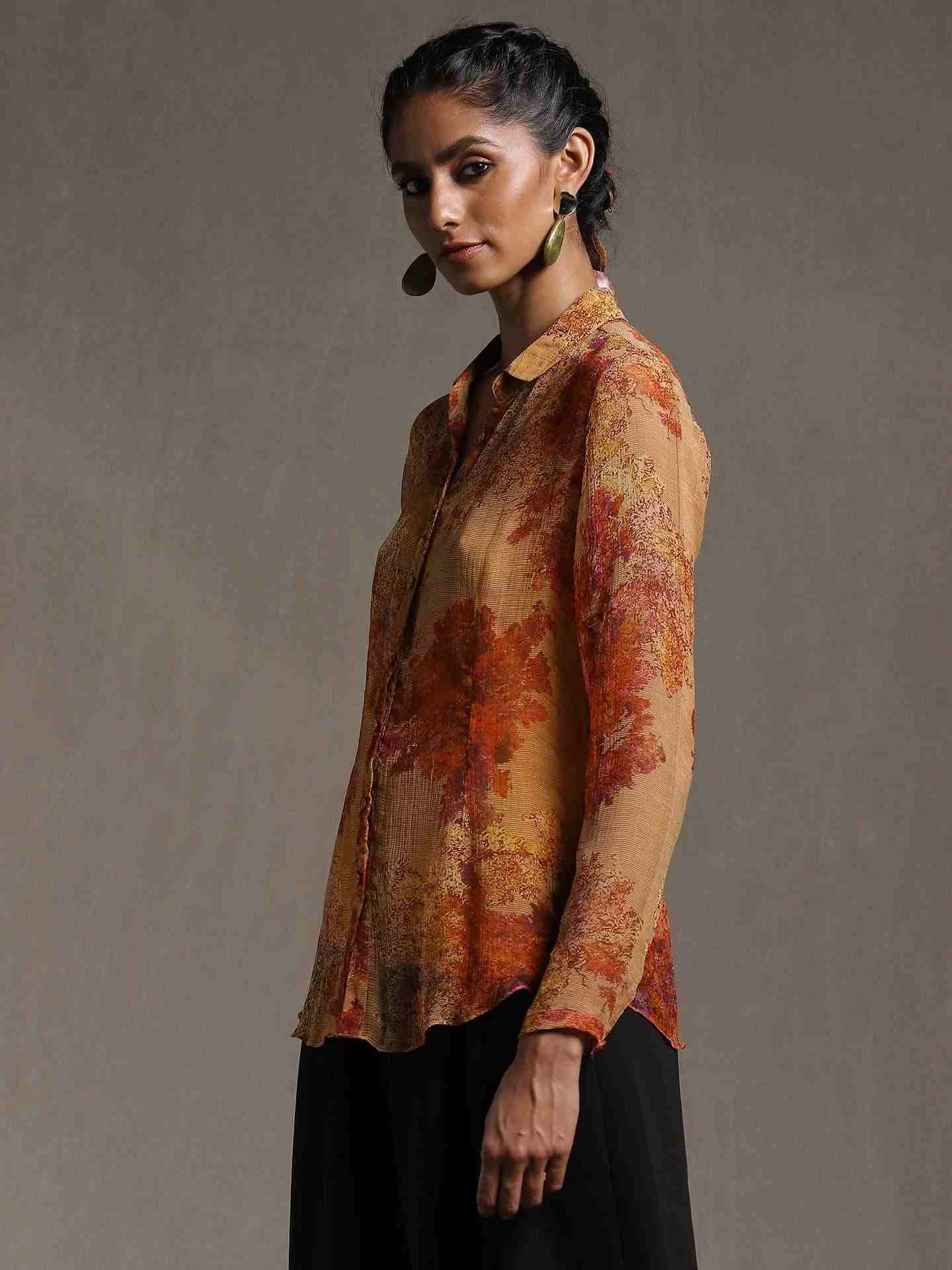 Mustard Khizan Shirt